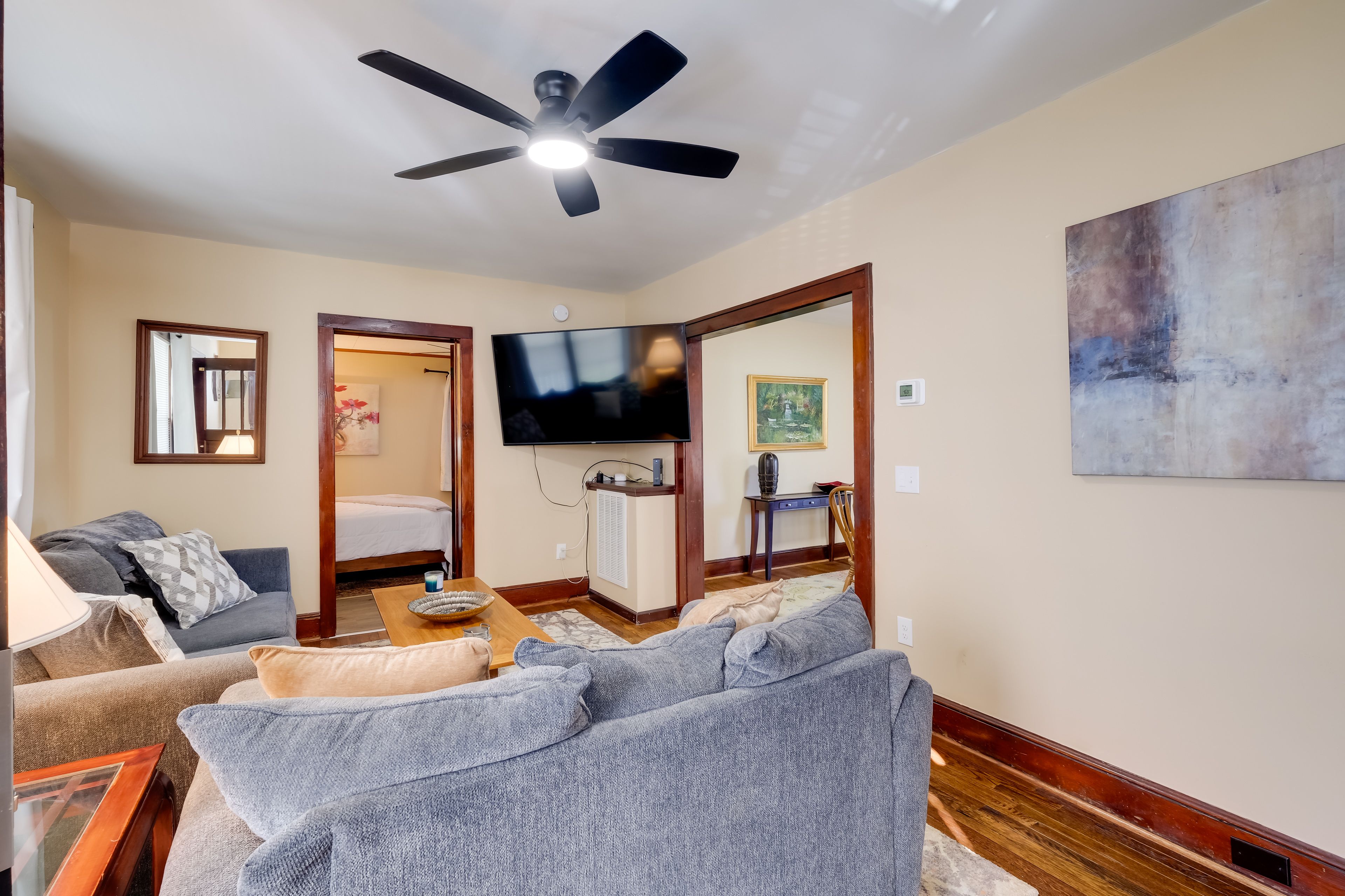 Radford Vacation Rental | 3BR | 2BA | 1,500 Sq Ft | Stairs Required