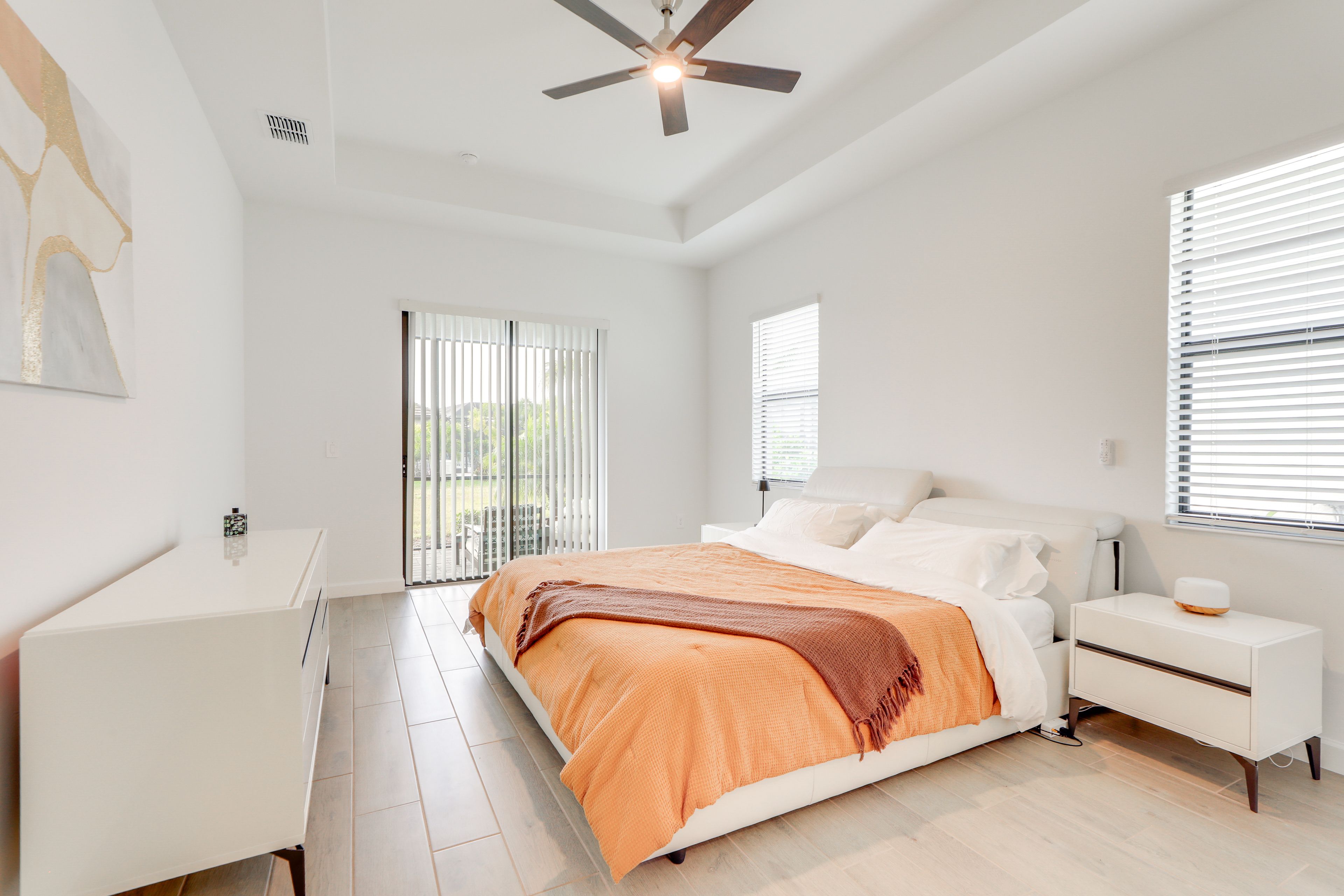 Bedroom 1 | King Bed | Patio Access