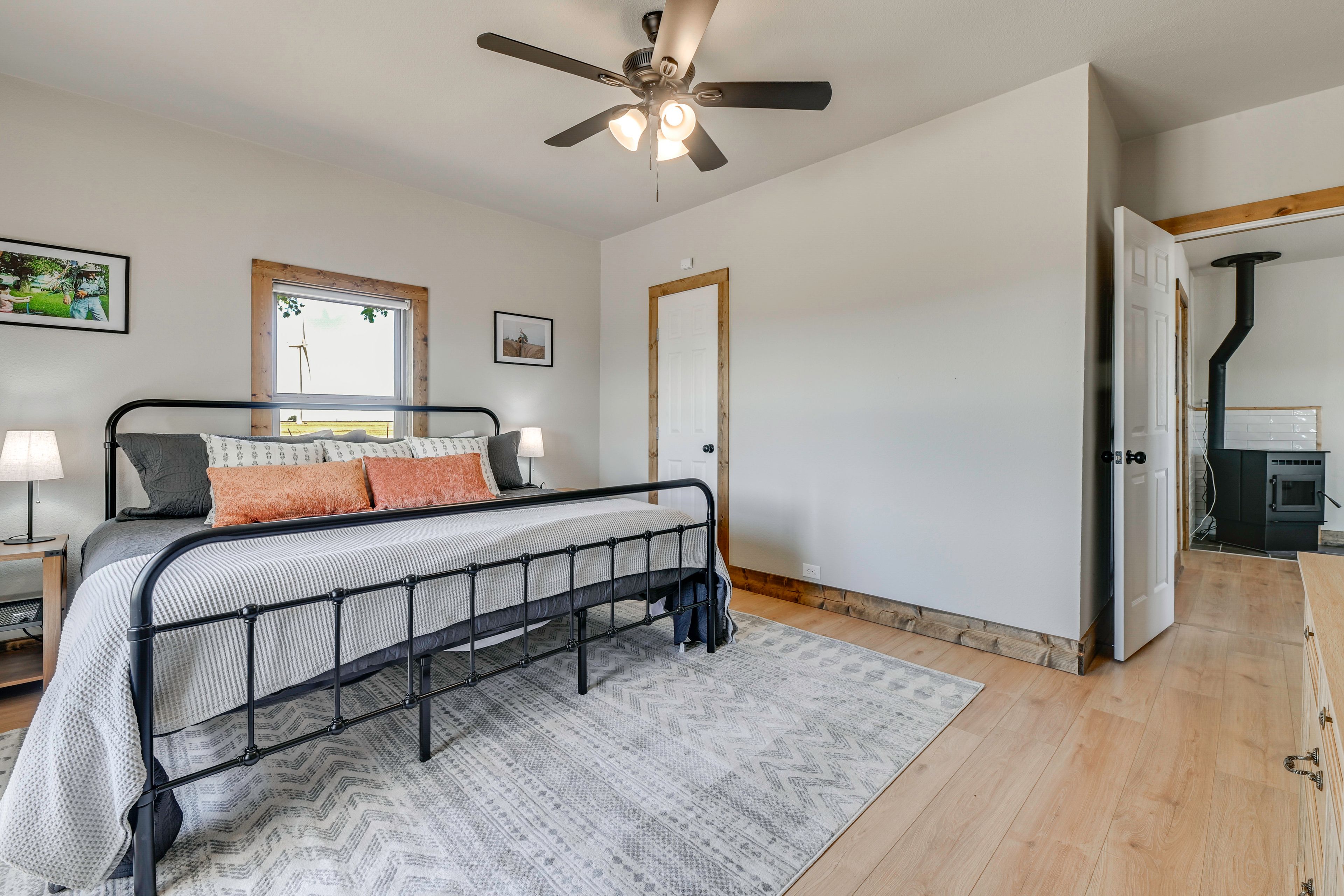 Bedroom 1 | King Bed | Walk-In Closet