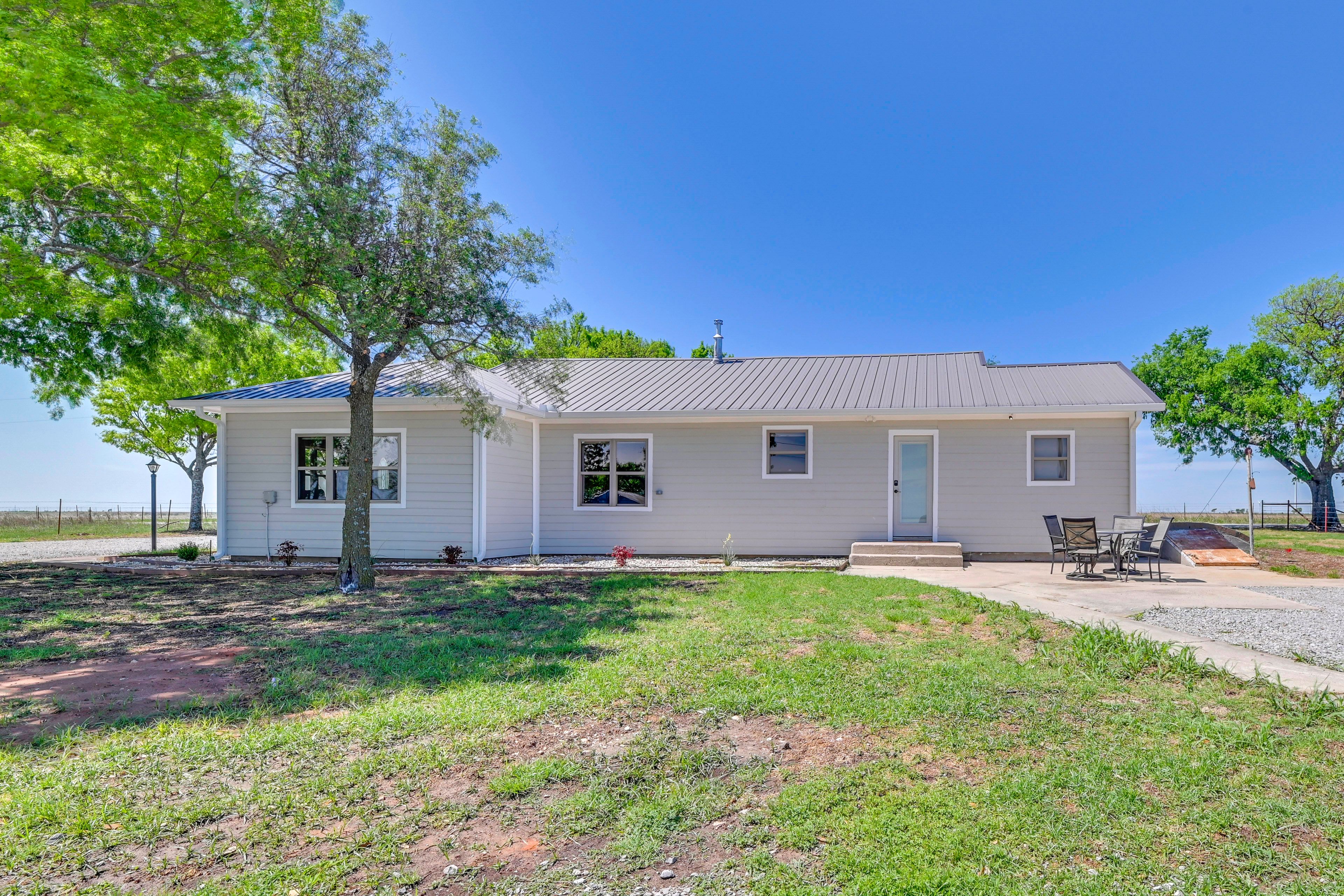 Exterior | Furnished Patio | Spacious Yard