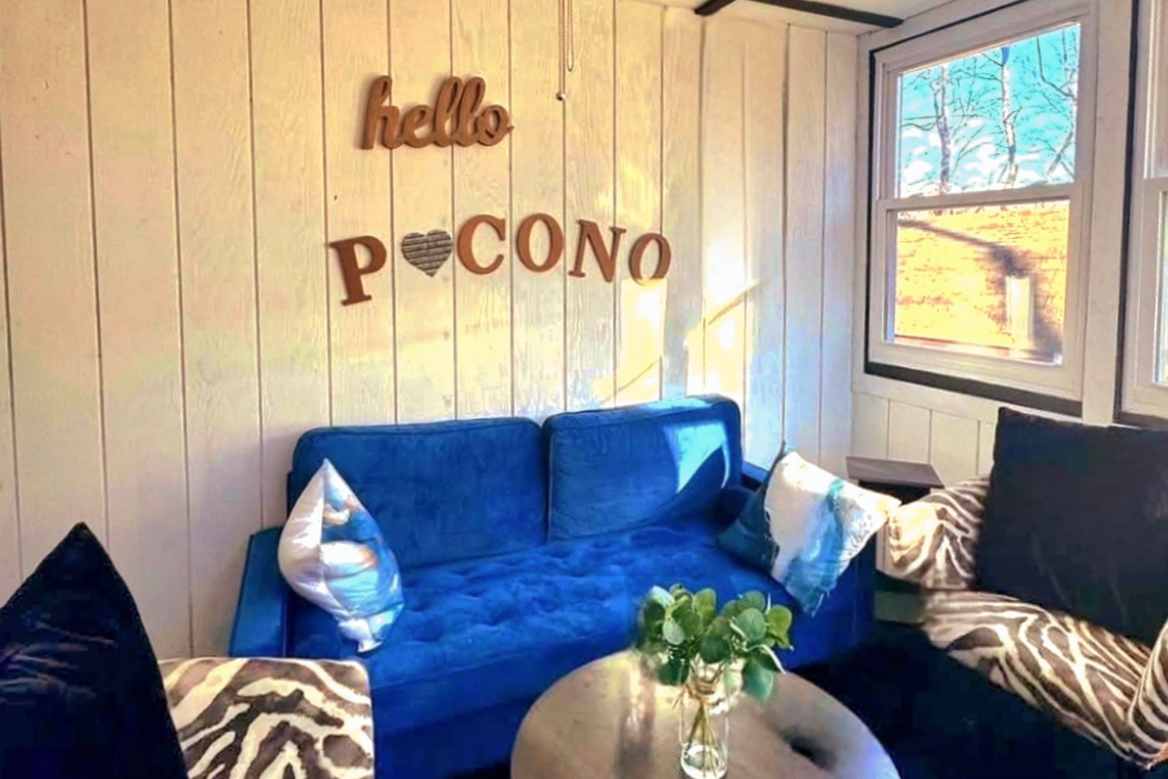 Tobyhanna Vacation Rental | 5BR | 2BA | 3,000 Sq Ft | Stairs Required