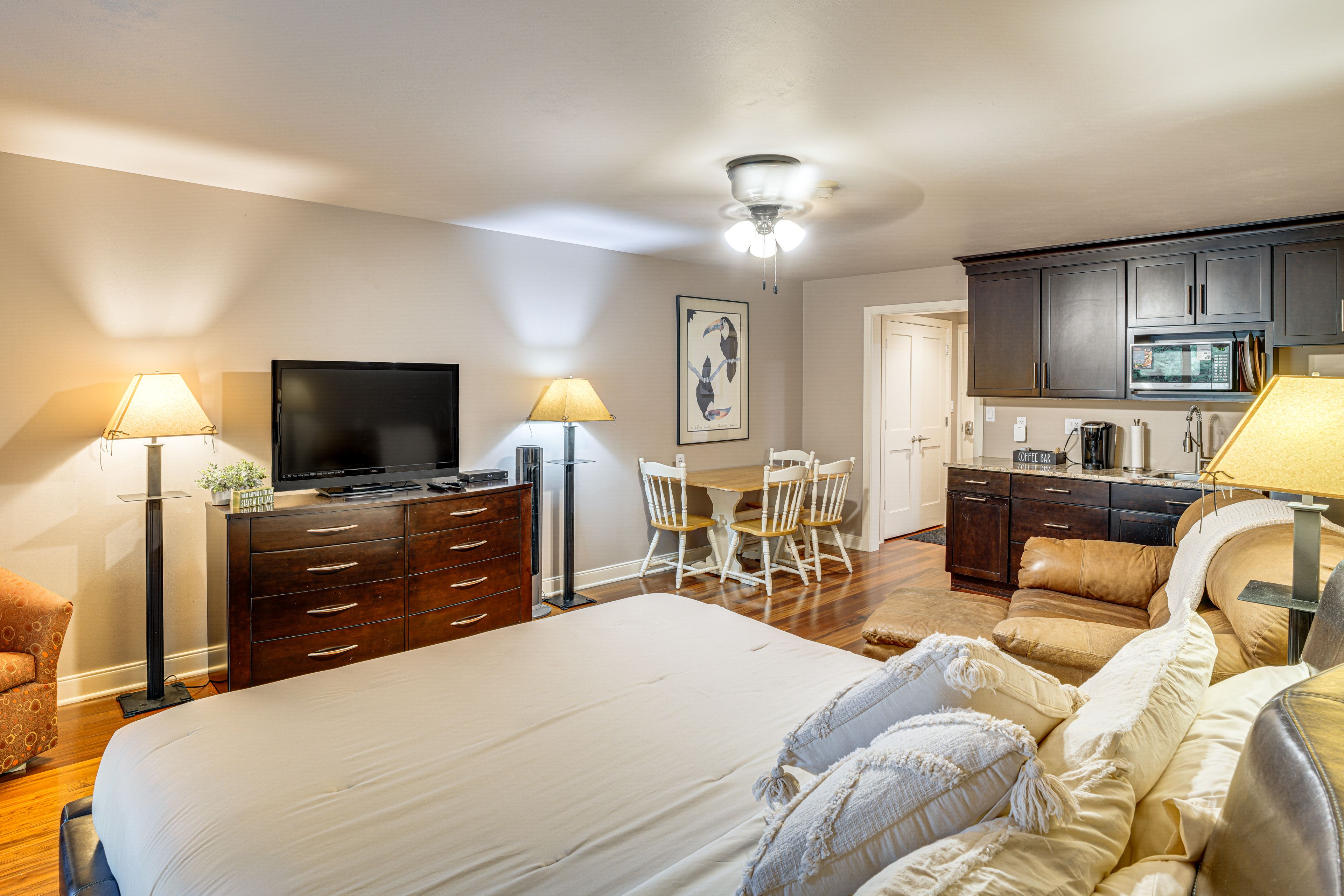 Elkhart Lake Vacation Rental | 2BR | 2BA | 800 Sq Ft