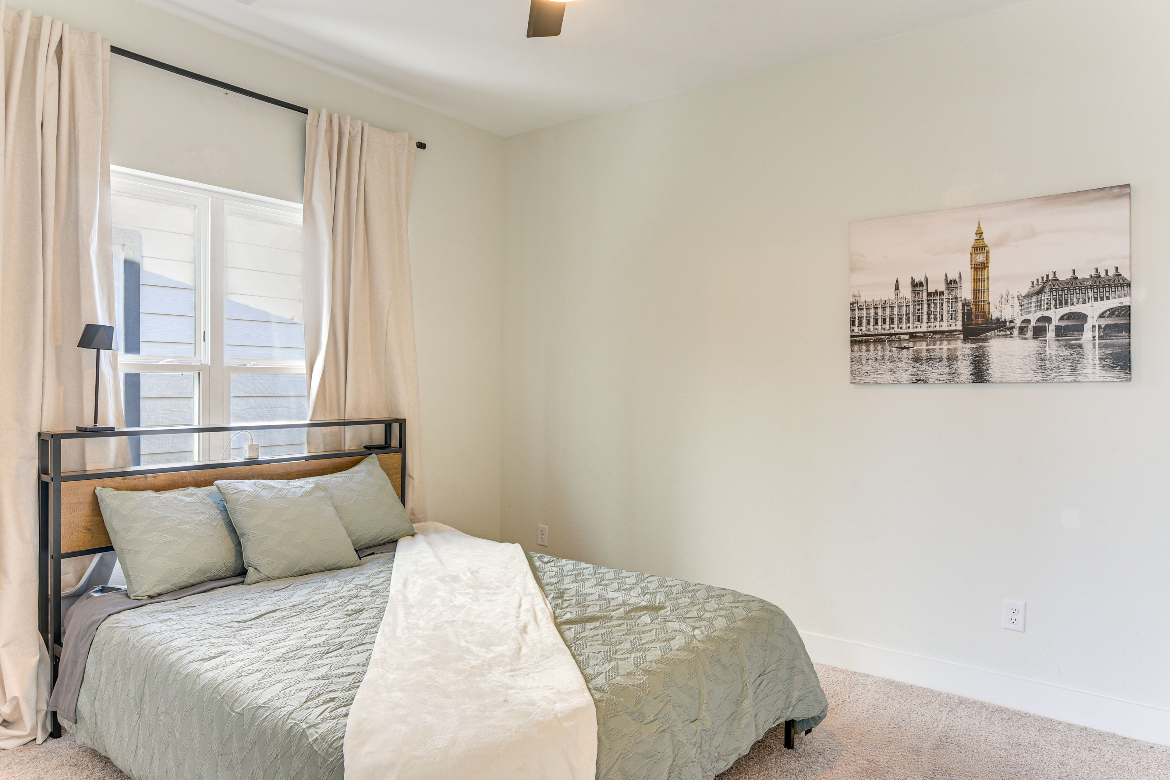 Bedroom 1 | Queen Bed | TV | 2nd Floor