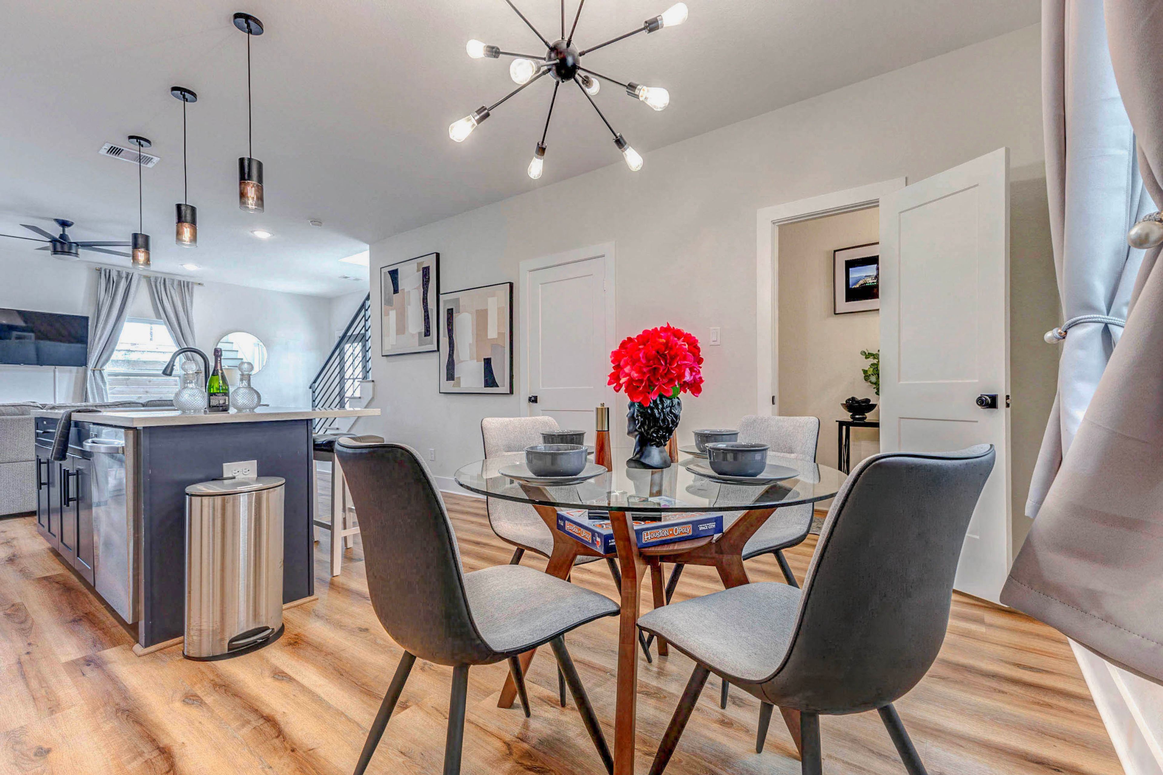 Dining Area | Dishware & Flatware | 1st Floor