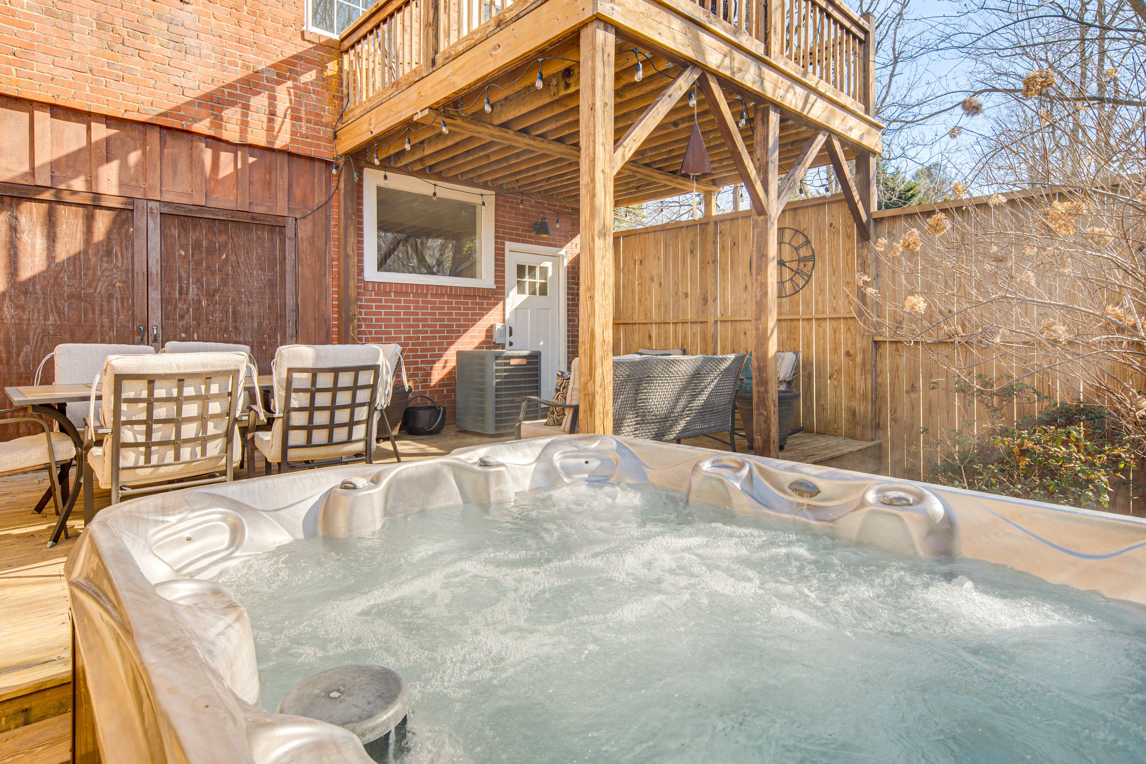 Private Patio & Hot Tub