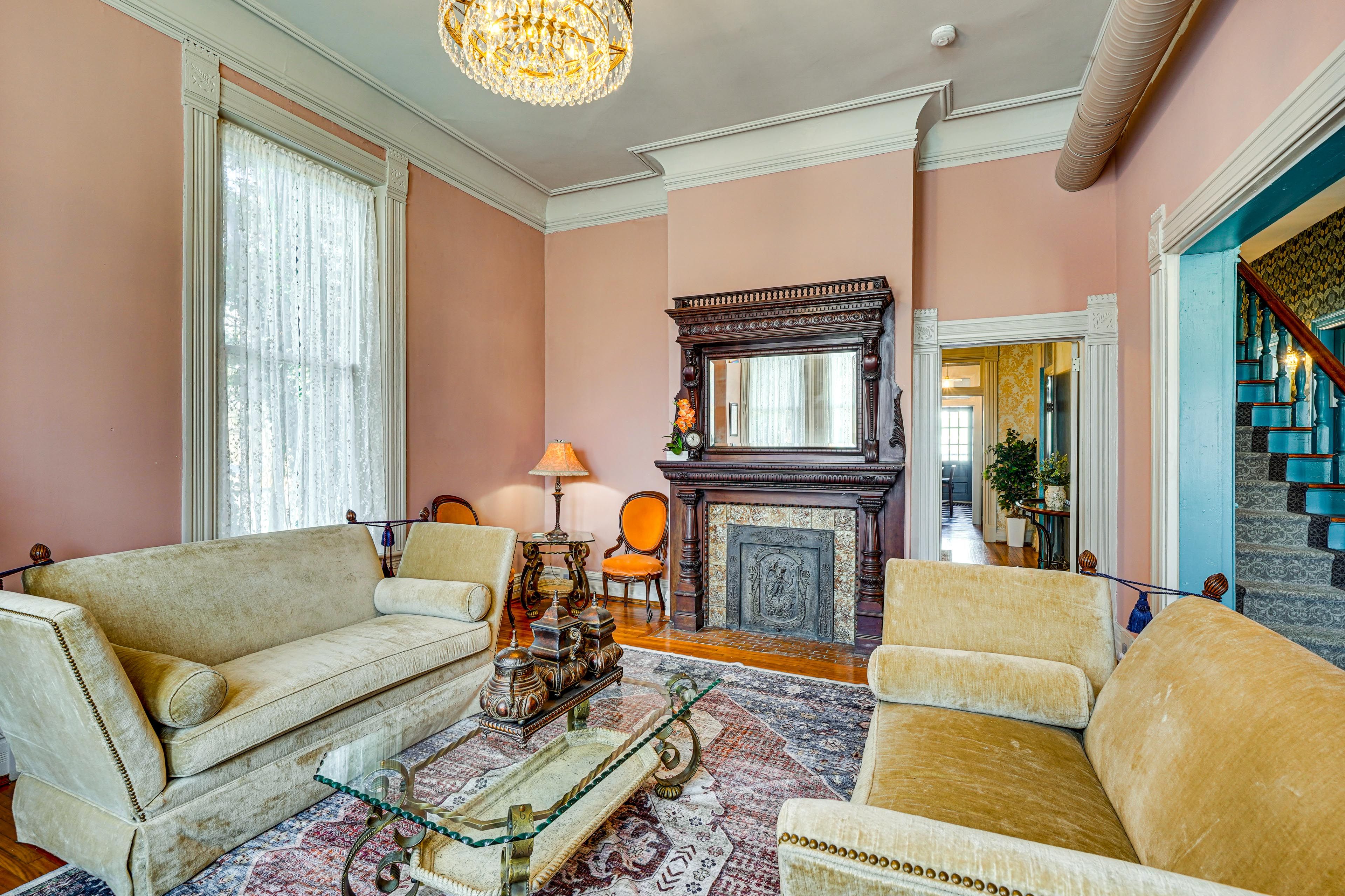 Sitting Room | Historic Home | 1st Floor