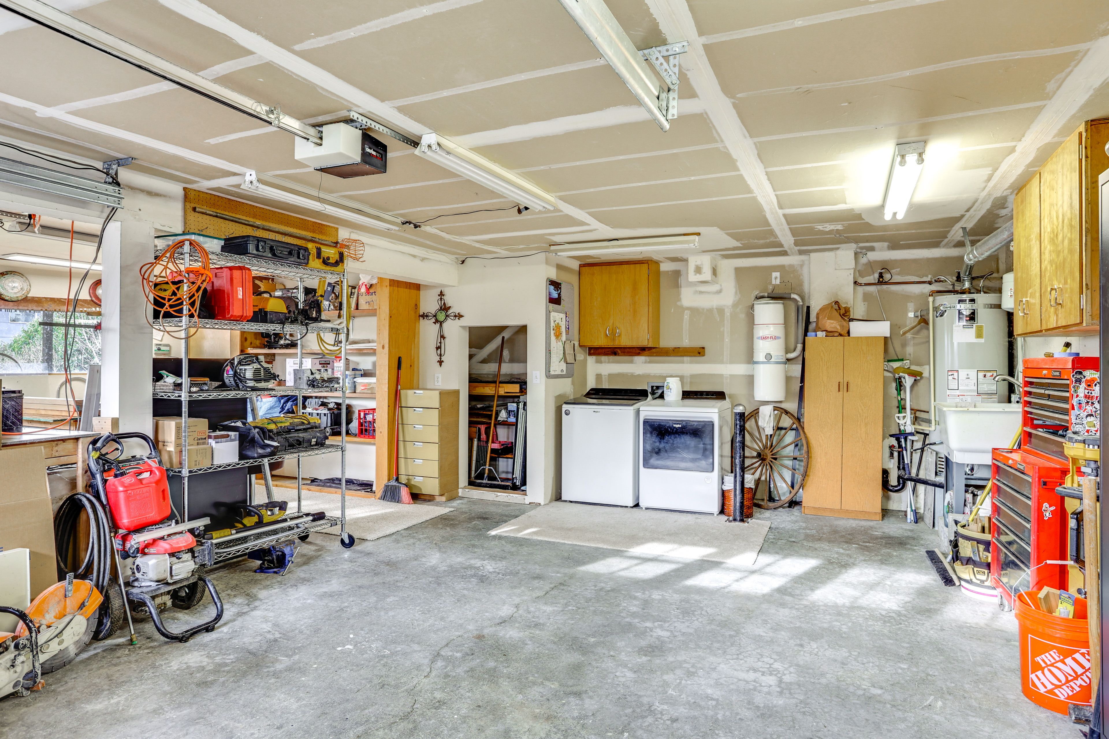Garage | Washer & Dryer | Outdoor Gear Storage | Lower Level