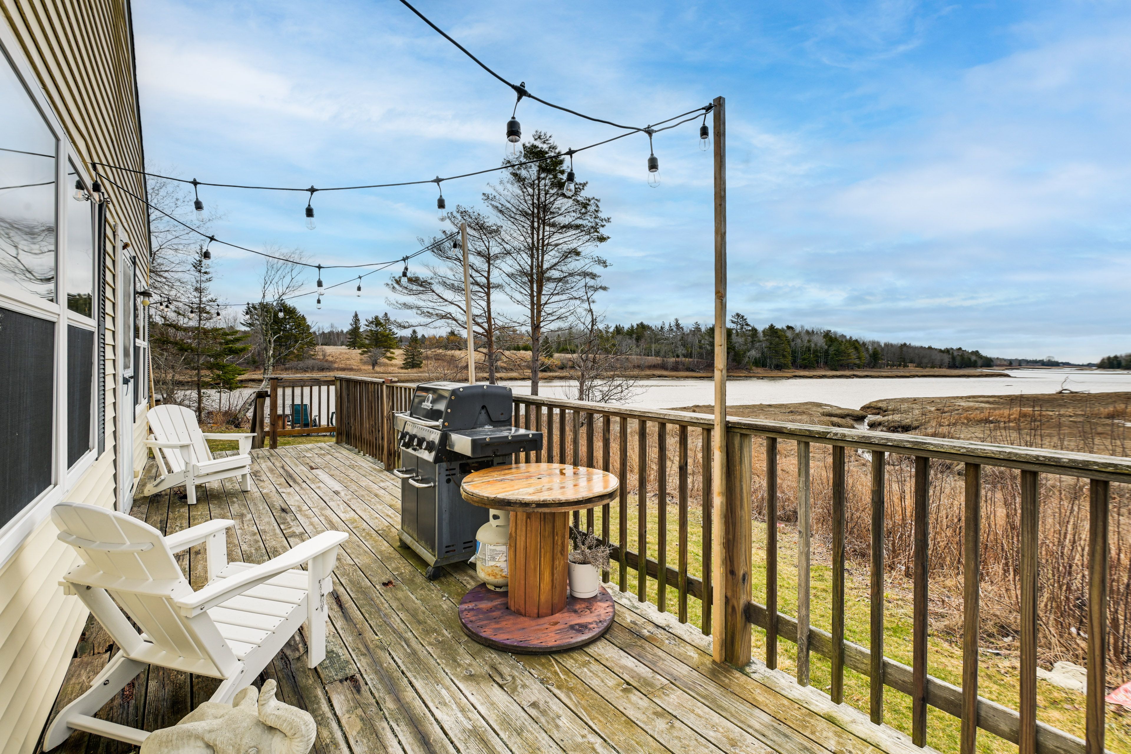 Deck w/ Water Views