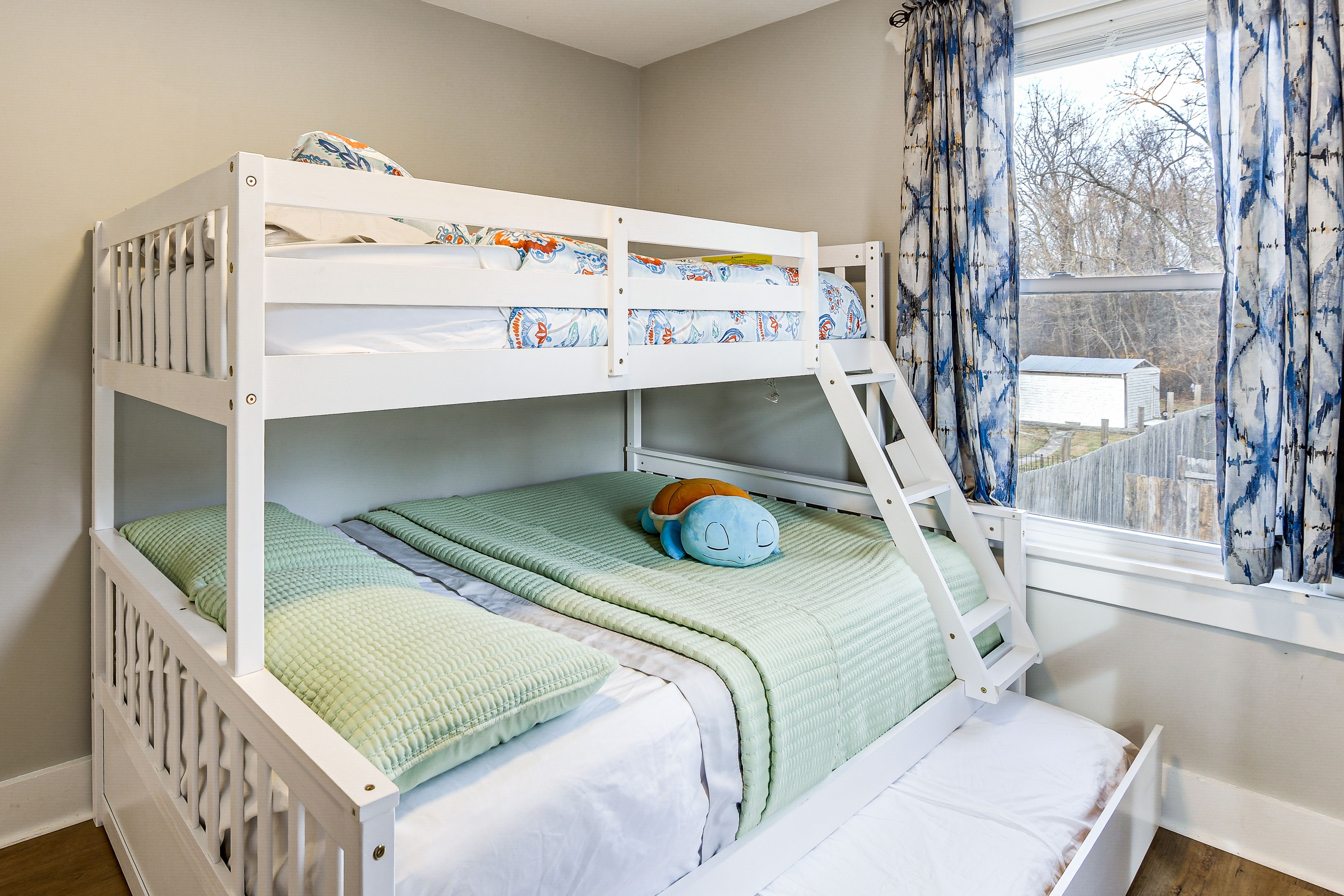 Bedroom 4 | Twin/Full Bunk Bed w/ Twin Trundle | Smart TV | 2nd Floor