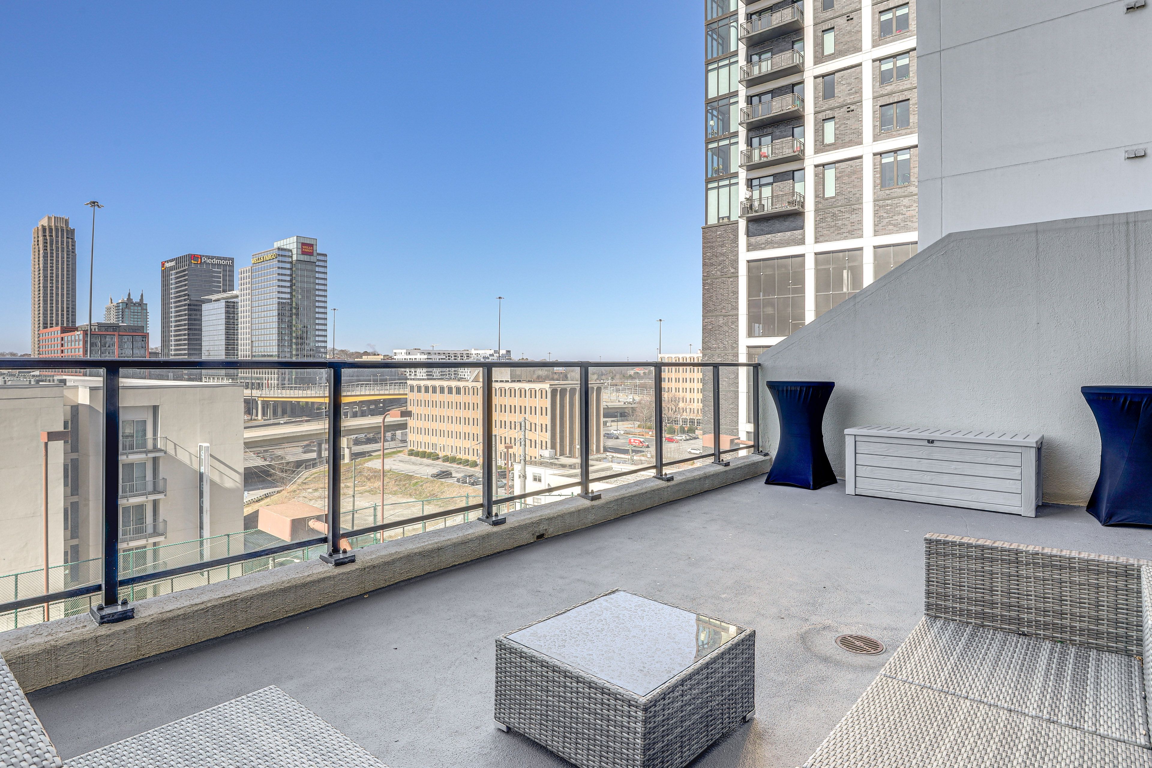 Private Balcony | 8th-Floor Condo | 3 Mi to Mercedes-Benz Stadium