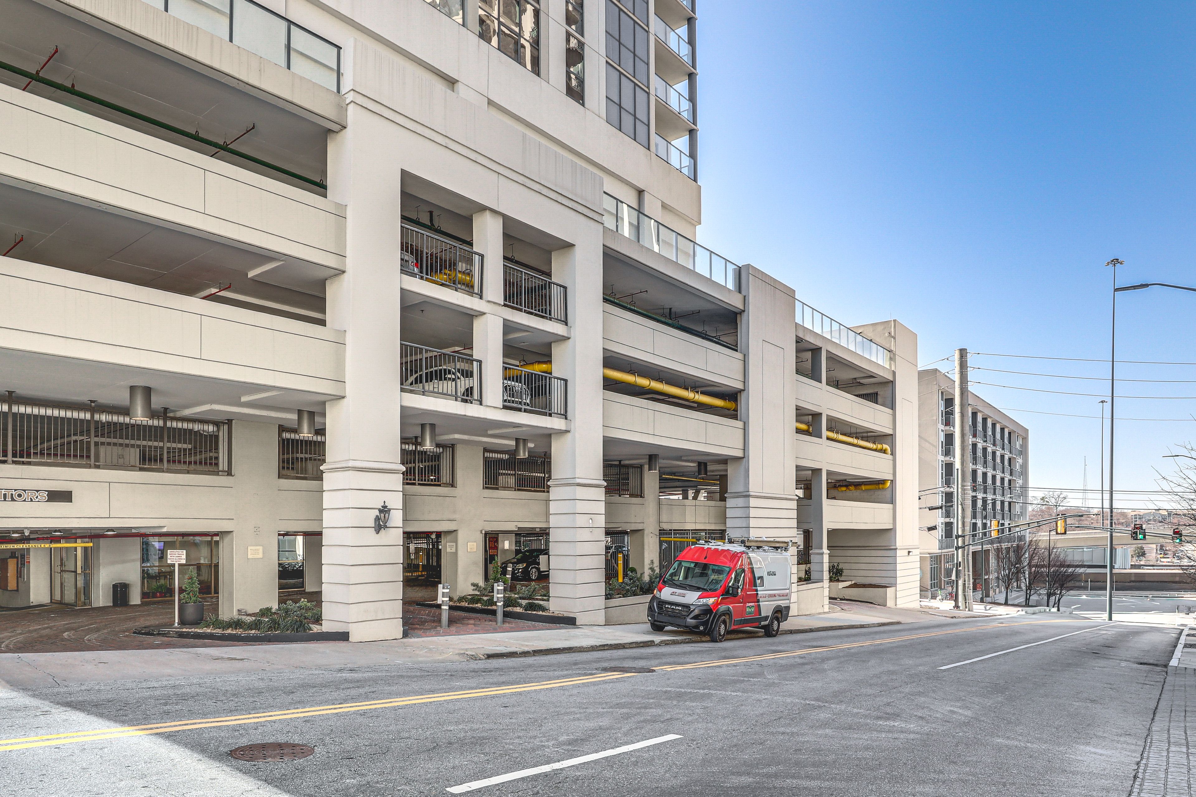 Community Garage Parking | EV Charging On-Site