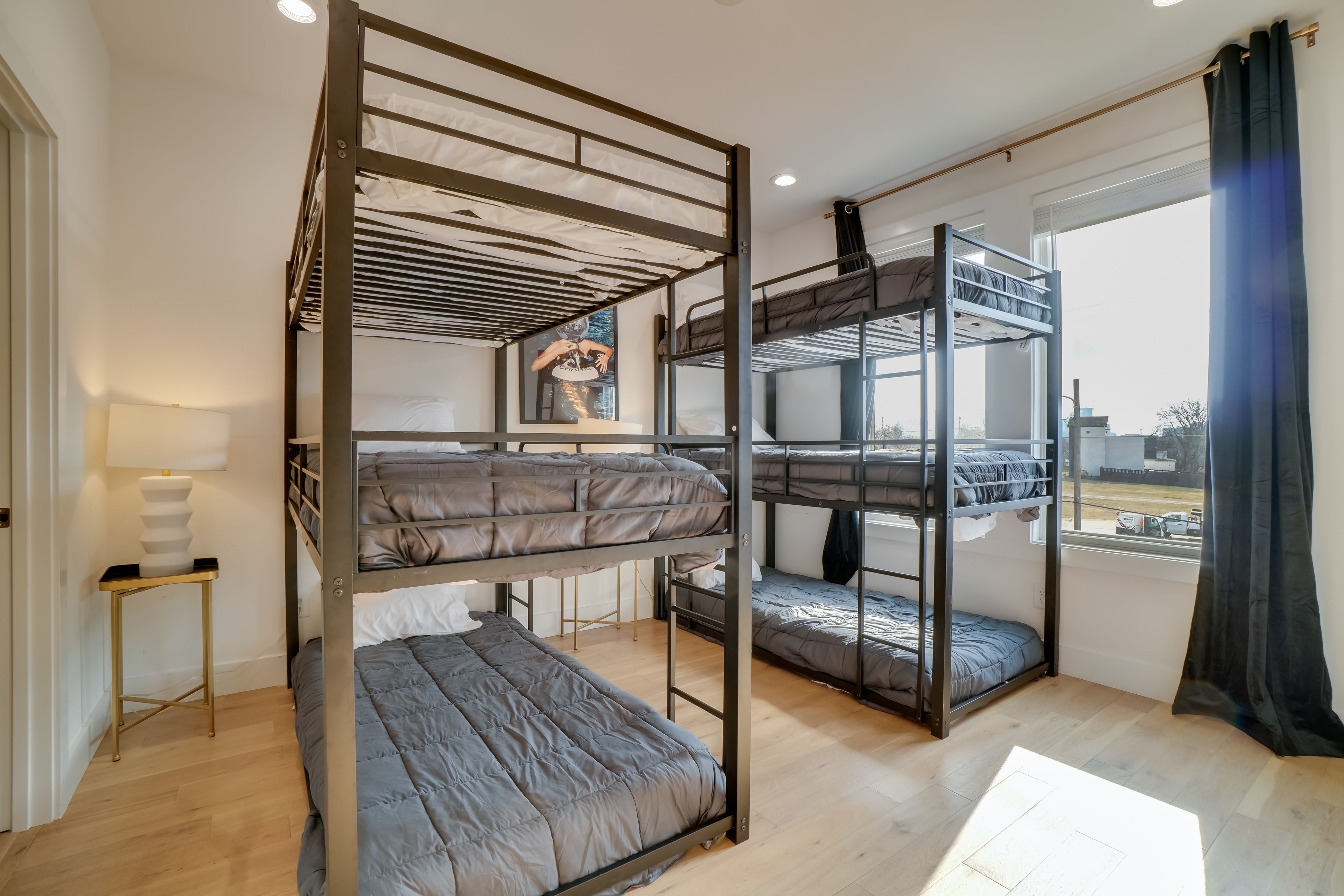 Bedroom 4 | 2 Full Triple Bunk Beds | 3rd Floor