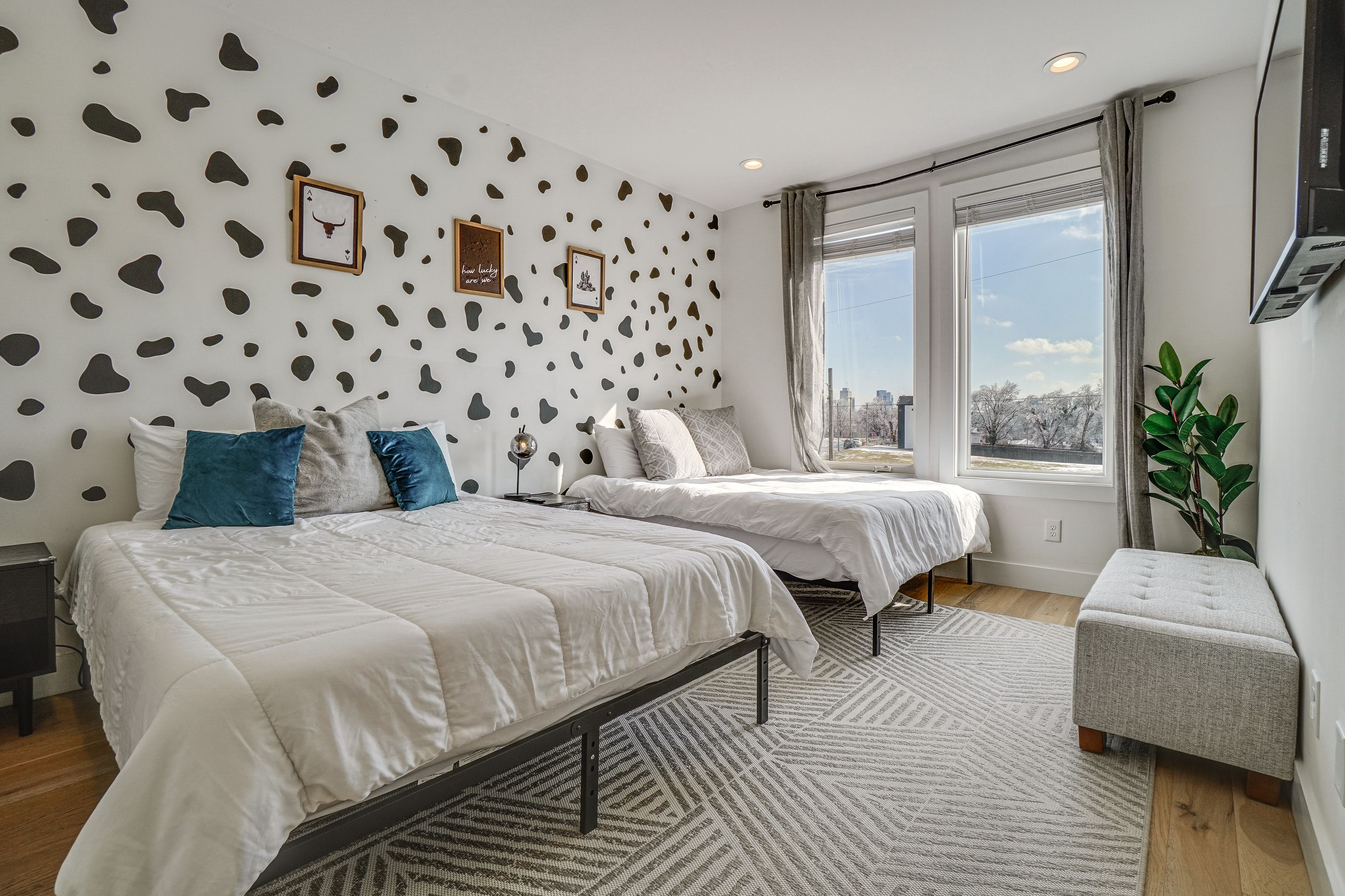 Bedroom 3 | 2 Full Beds | 3rd Floor