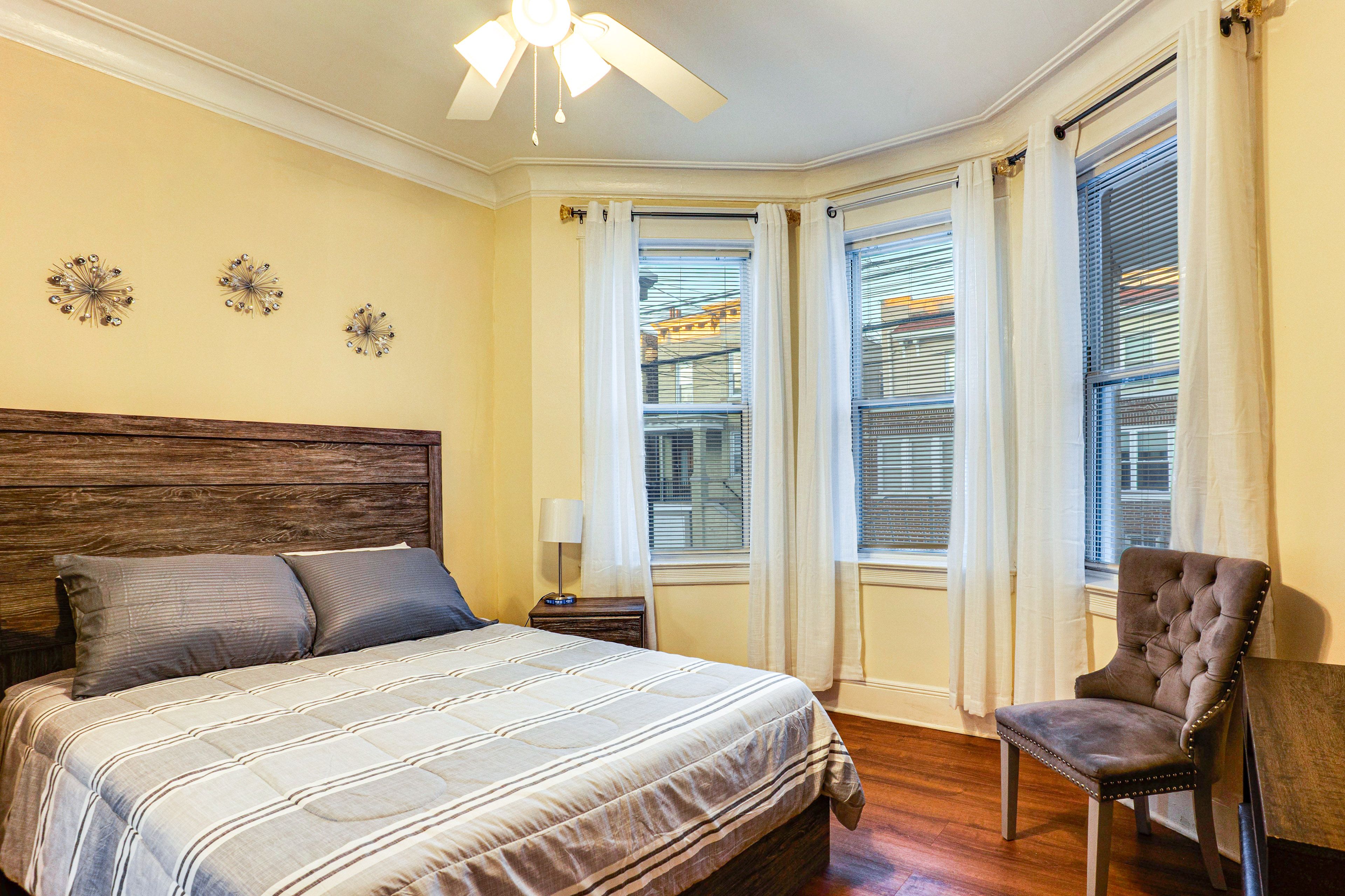 Bedroom 1 | King Bed | TV