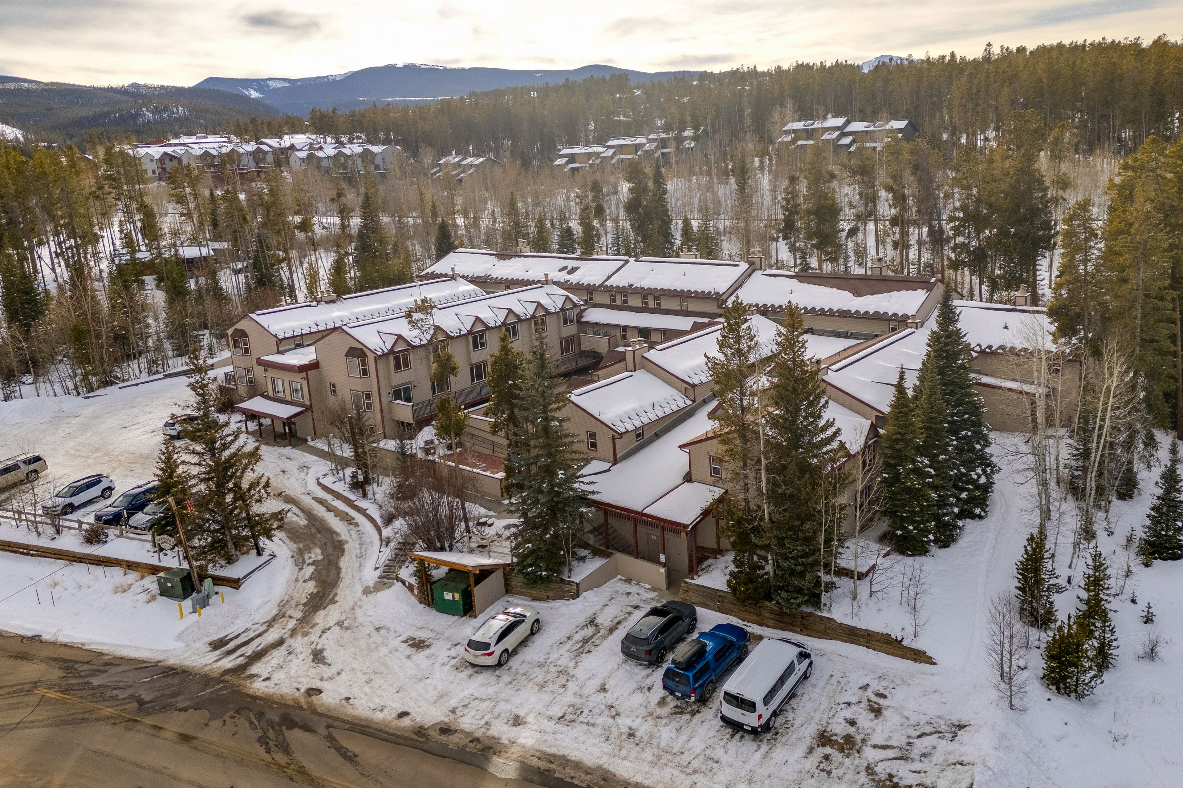 Property Exterior | Large Community Parking Lot (First-Come, First-Served)