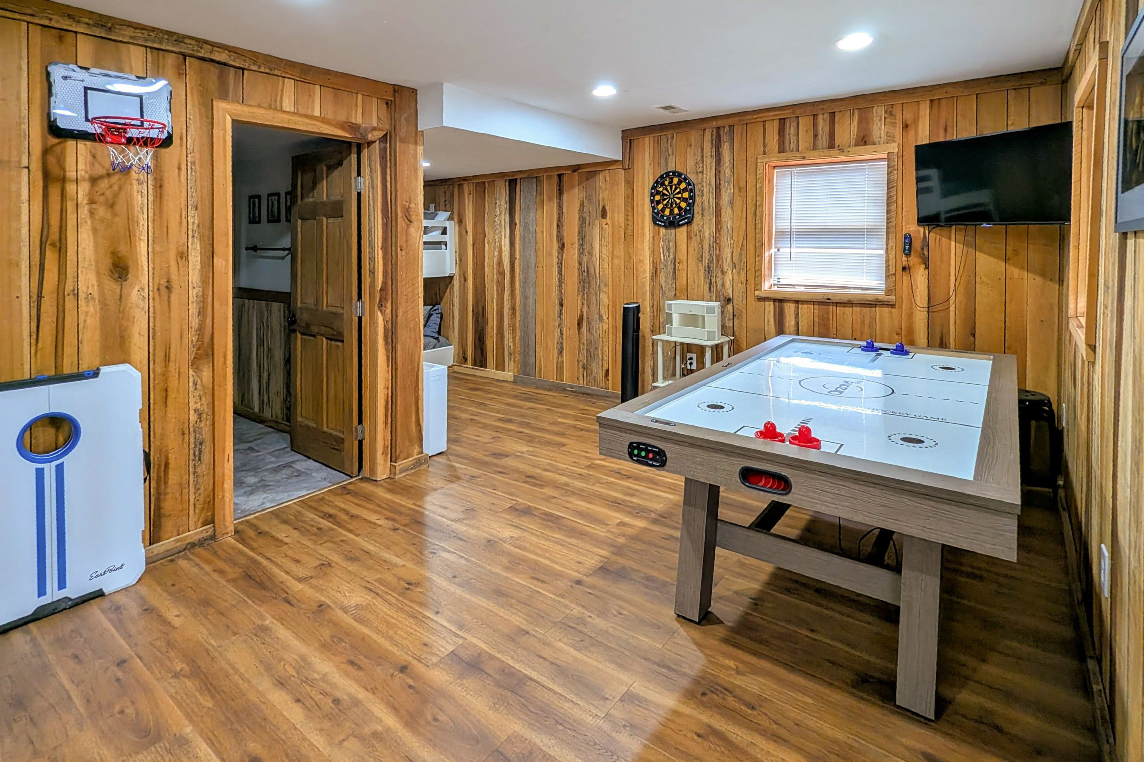 Game Room | Lower Level | Full Bunk Bed