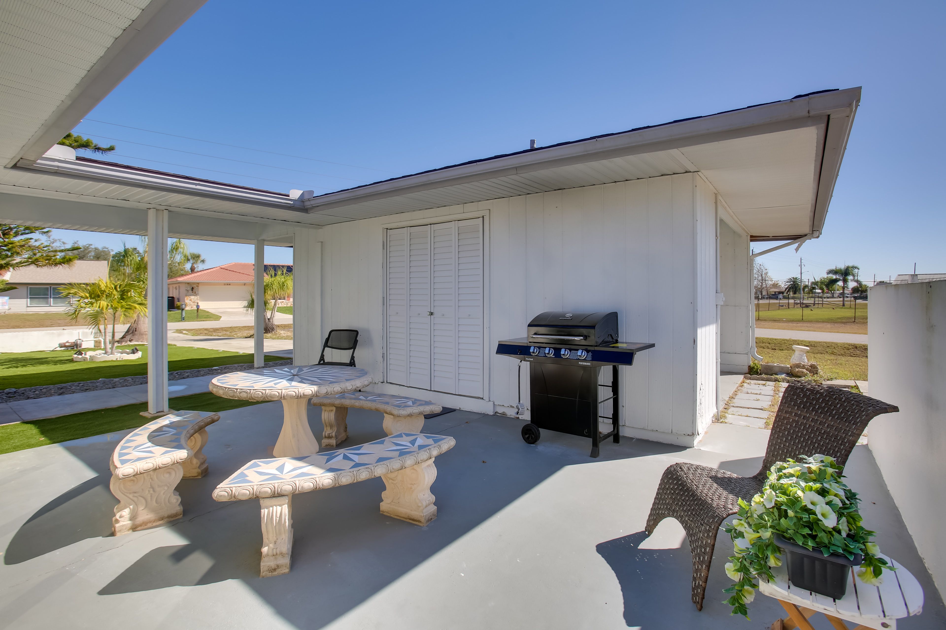 Port Charlotte Vacation Rental | 3BR | 2BA | 1,421 Sq Ft | 1 Step to Enter