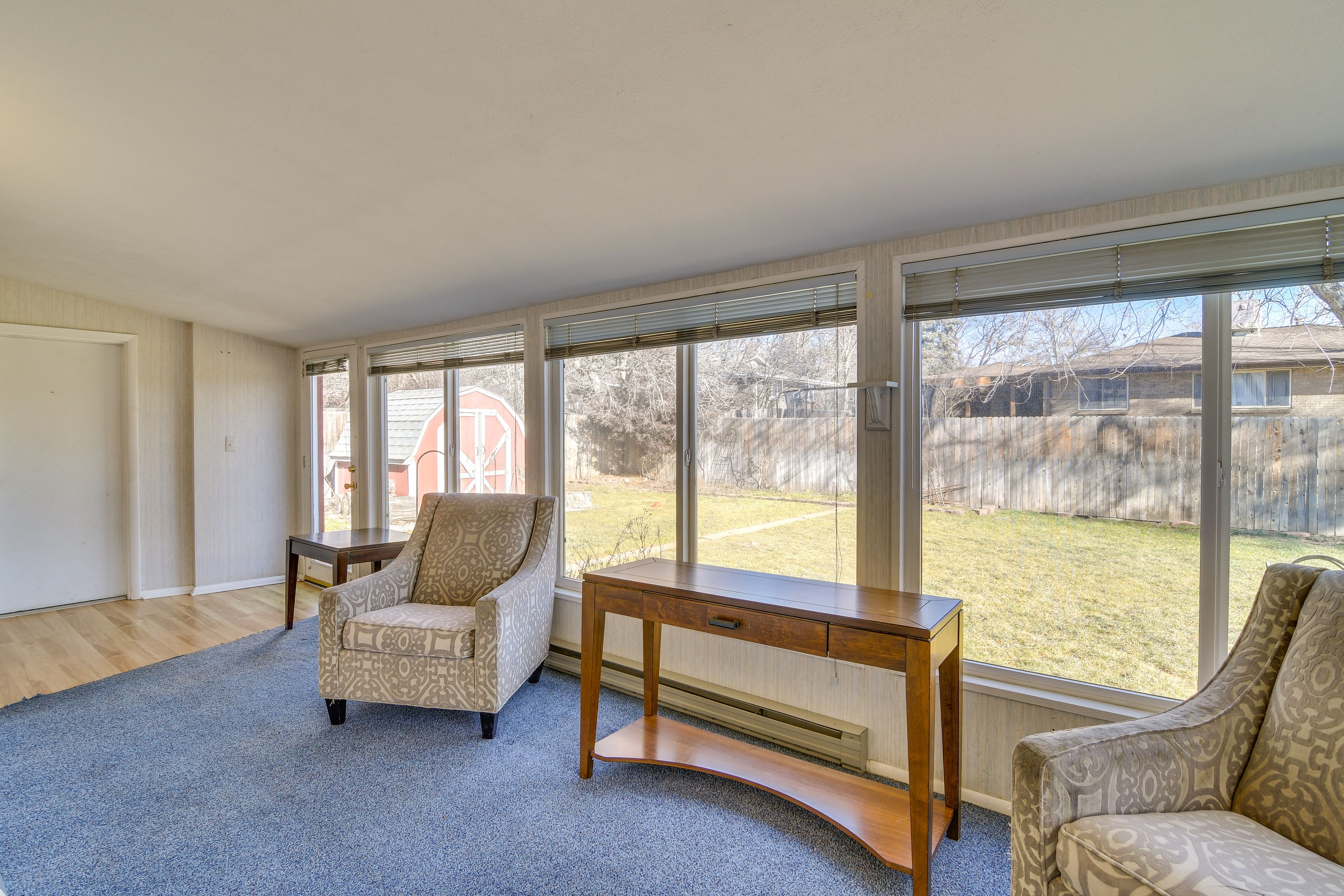 Furnished Sunroom | Main Level
