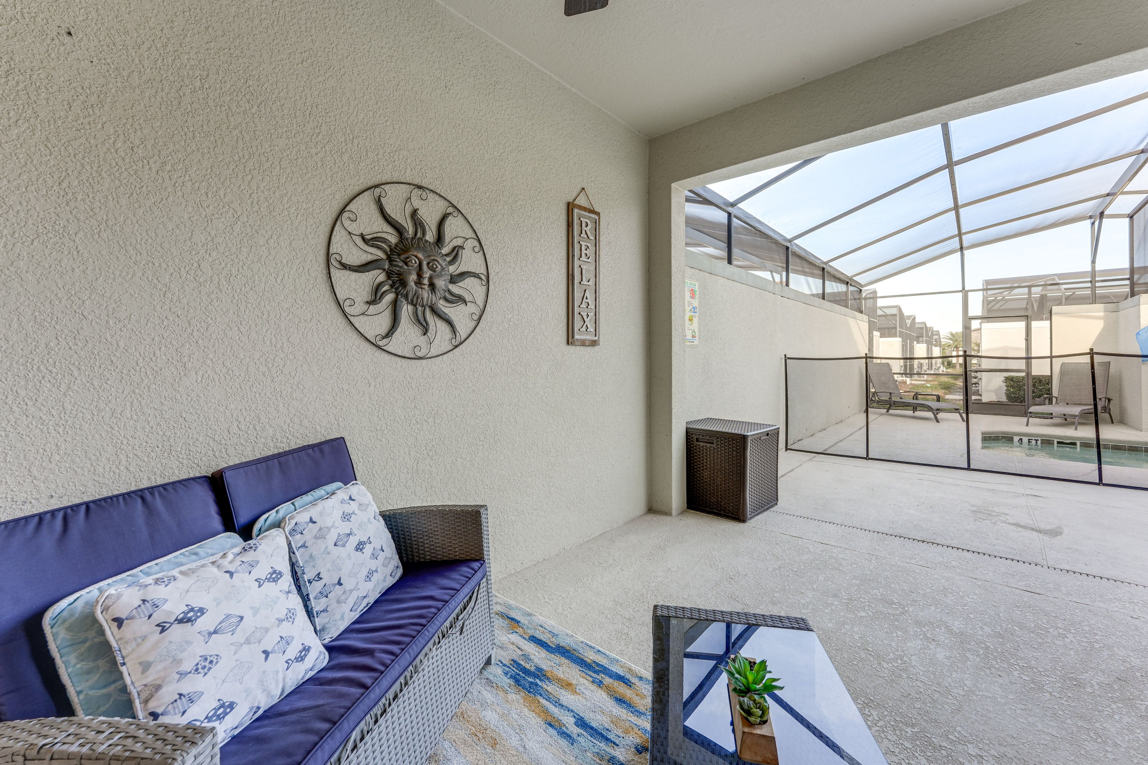 Private Lanai & Pool