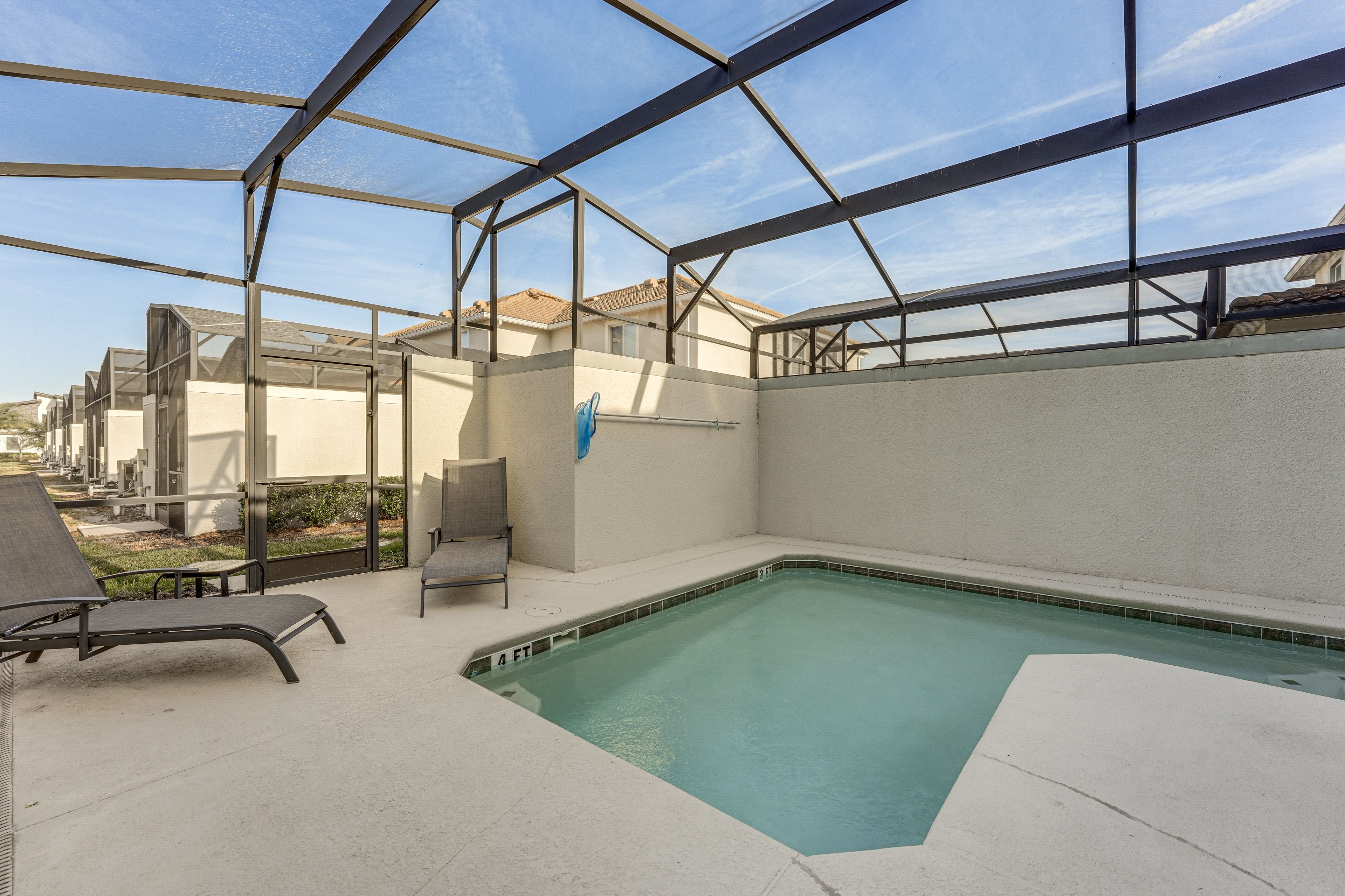 Screened Lanai | Small Fenced Pool (Not Heated) | Covered Patio