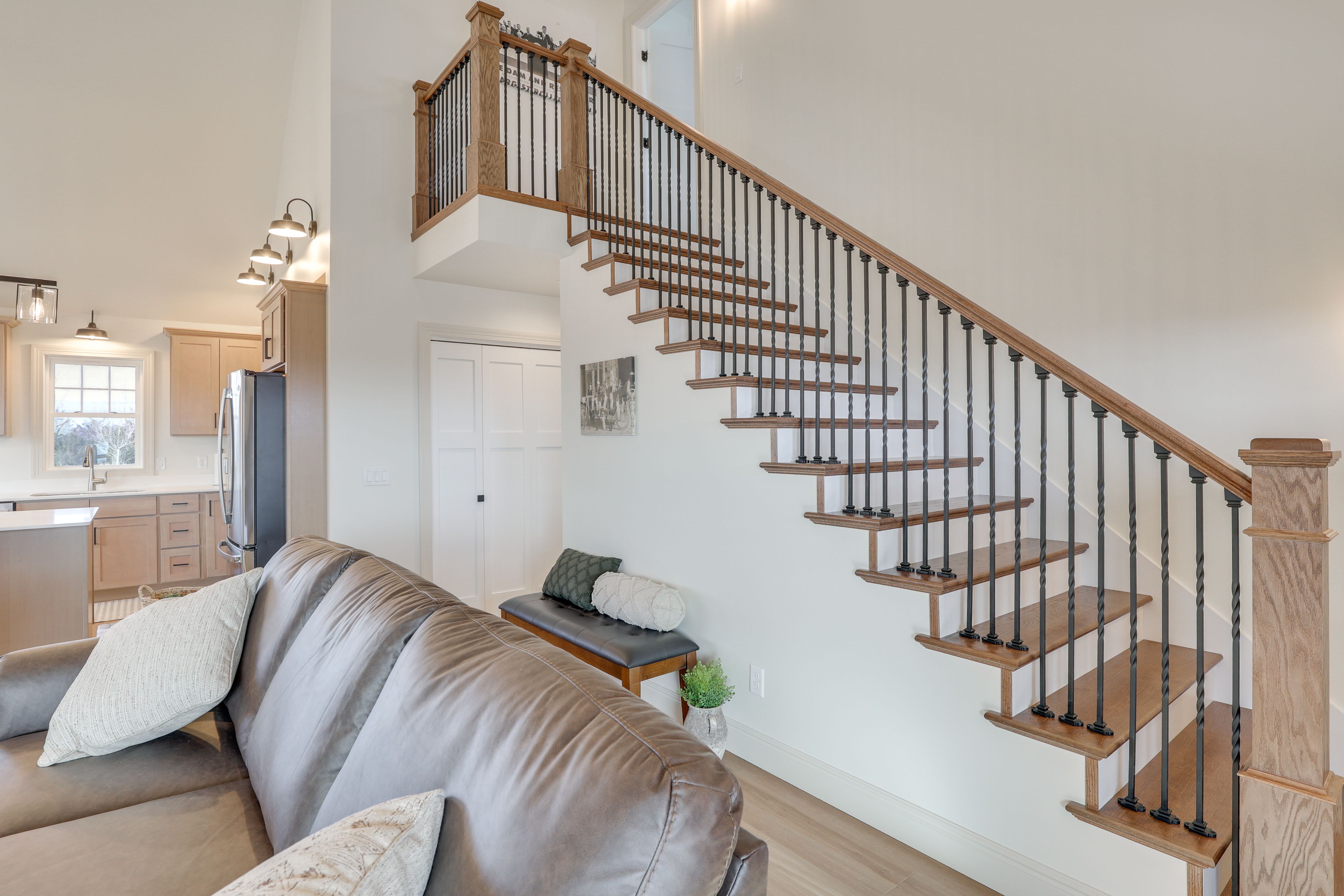 Stairs to Access 2nd Floor