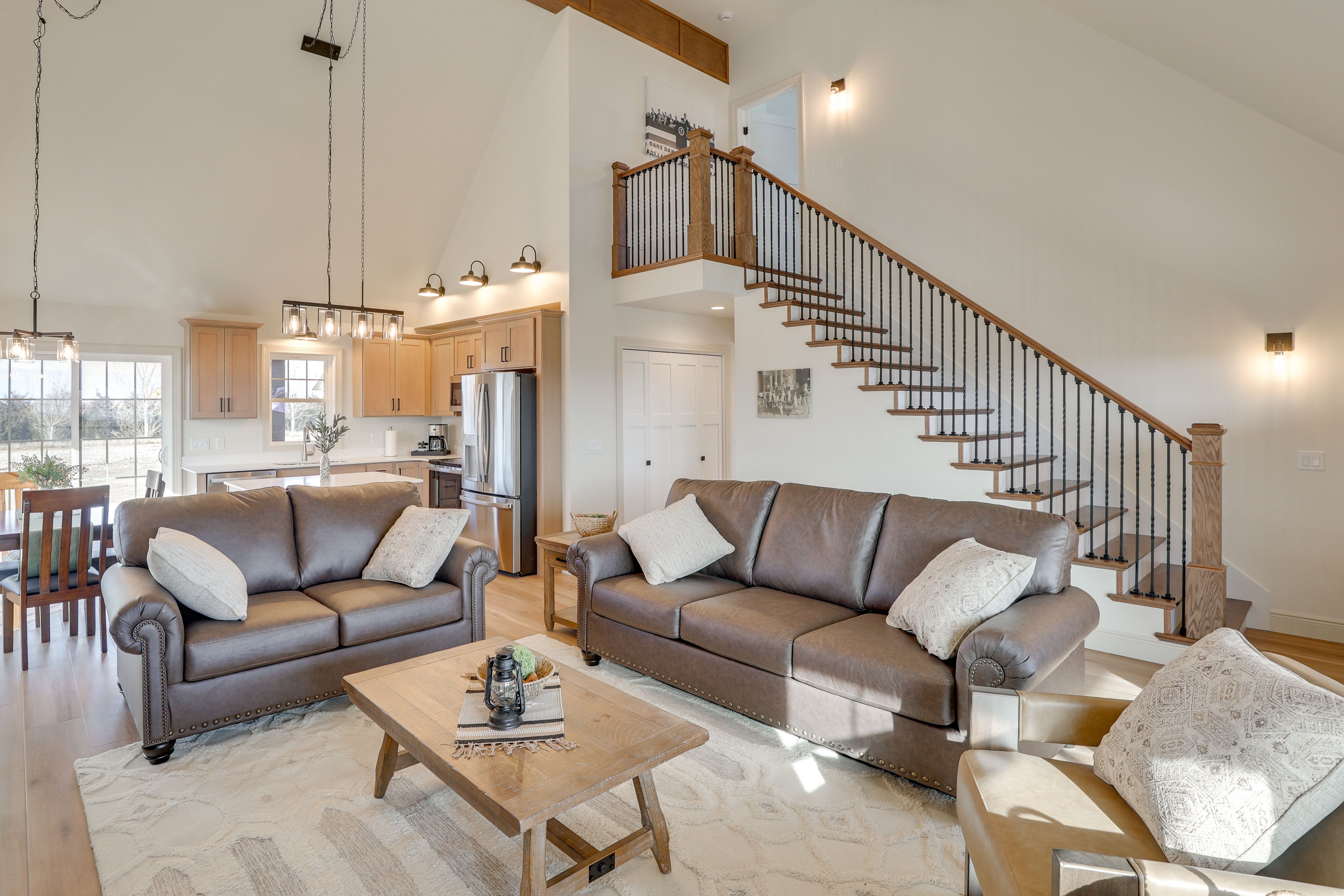 Living Room | 1st Floor | Queen Sleeper Sofa