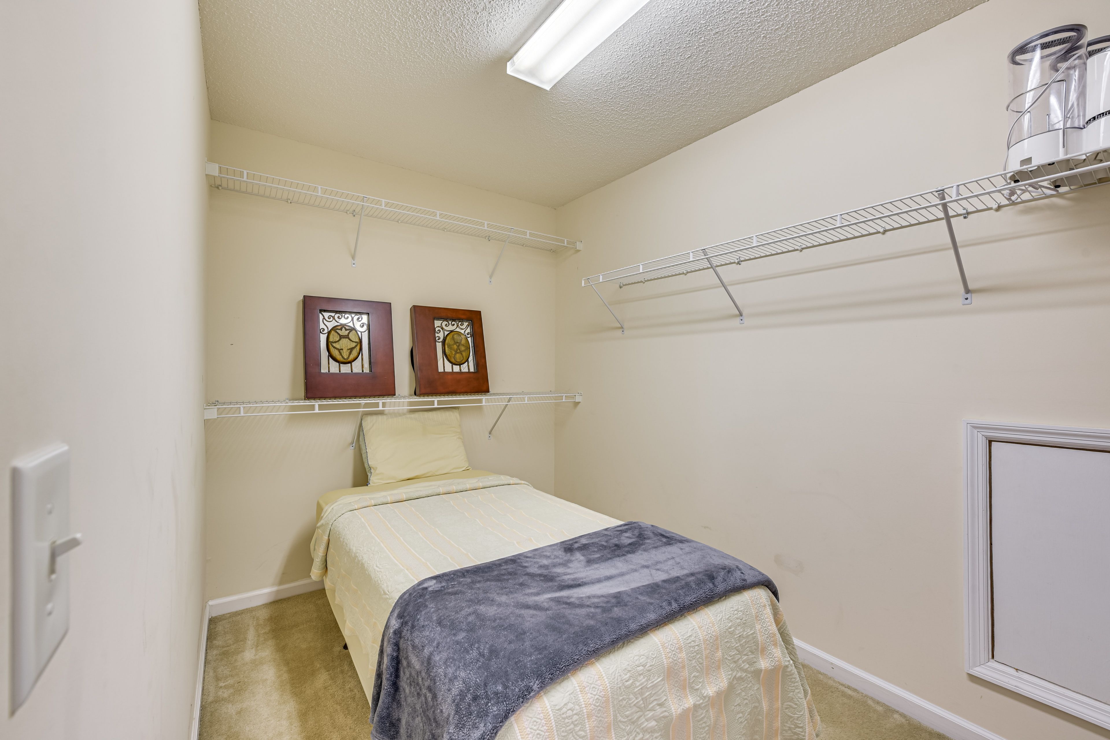 Bedroom 2 | Twin Bed (In Closet) | 2nd Floor