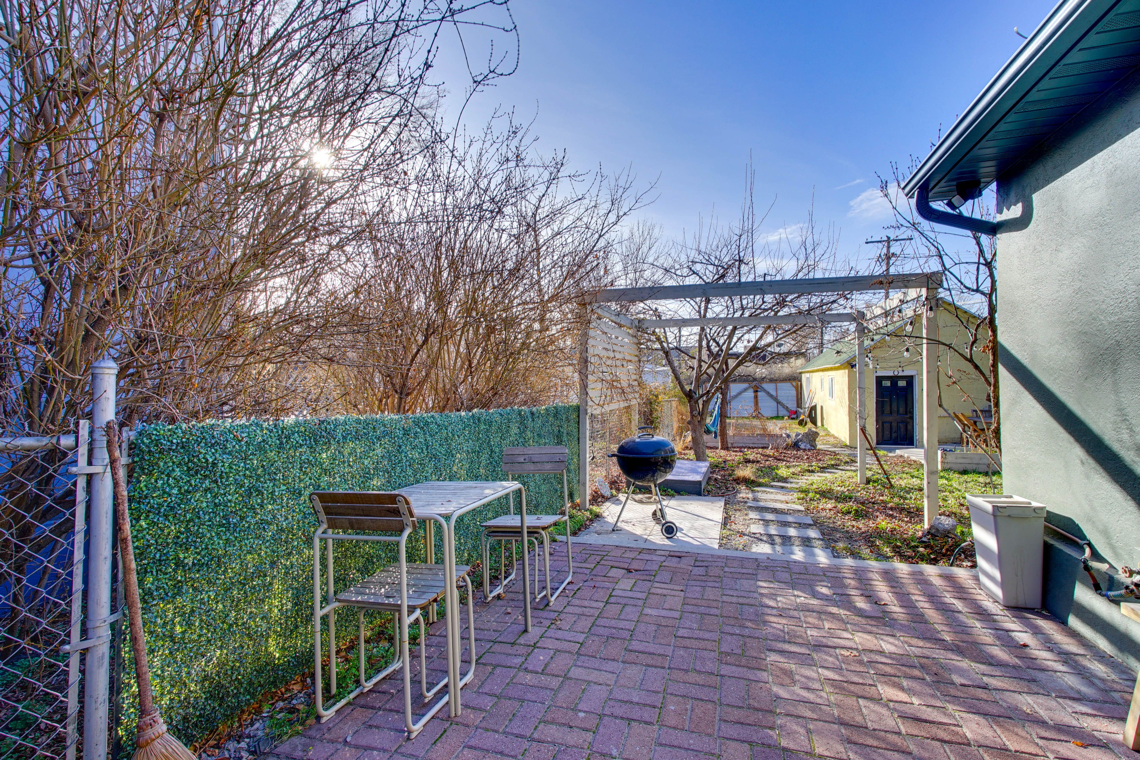 Shared Yard | Grill | Dining Area | Hammock