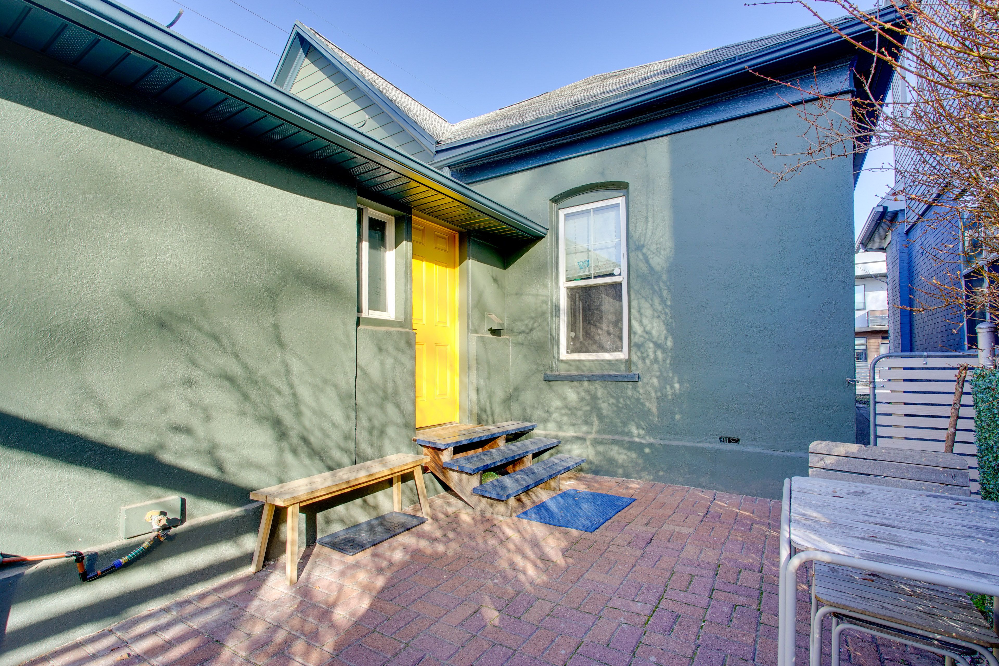 Shared Patio | Grill | Dining Area