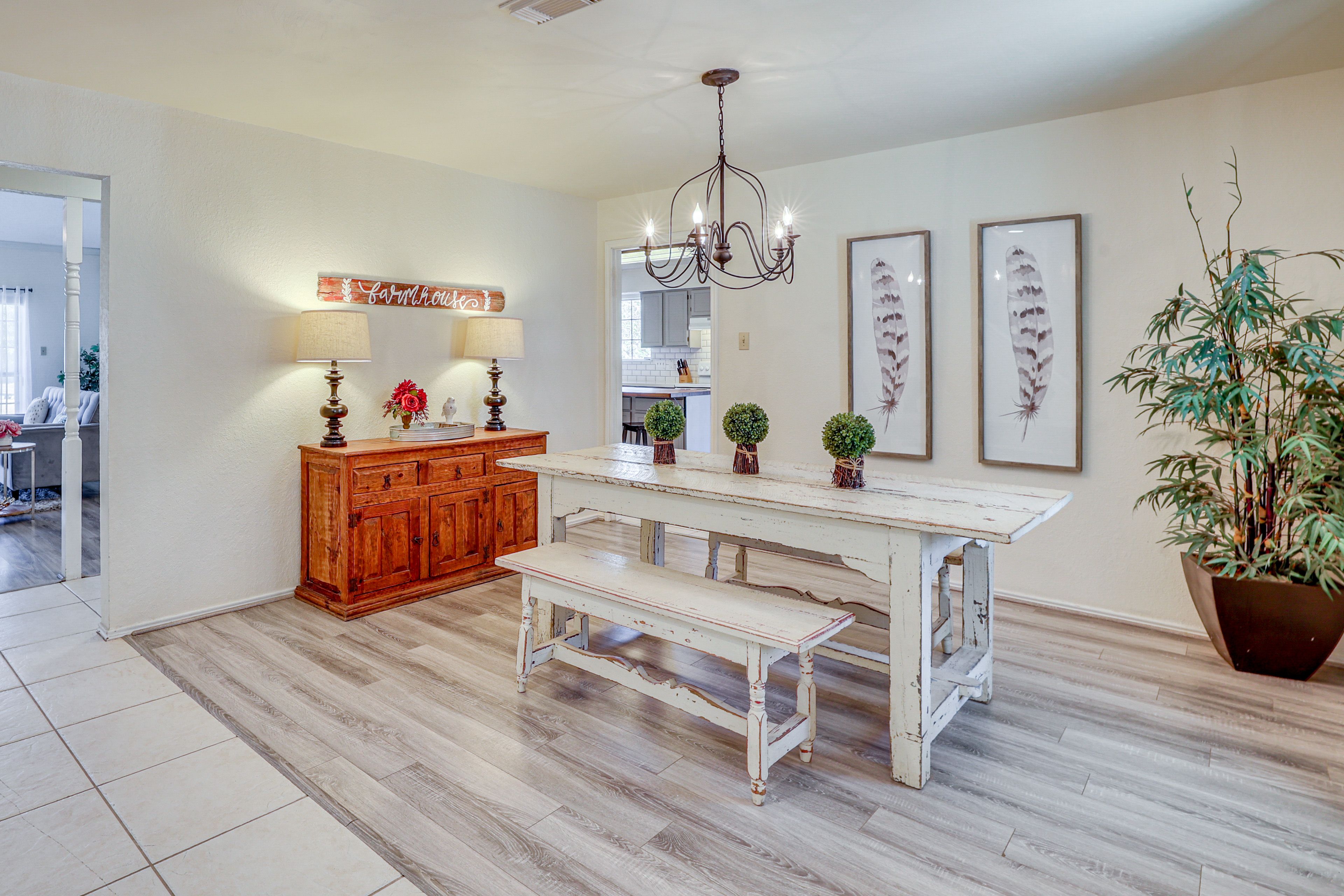 Dining Room | Dishes & Flatware Provided | 1st Floor