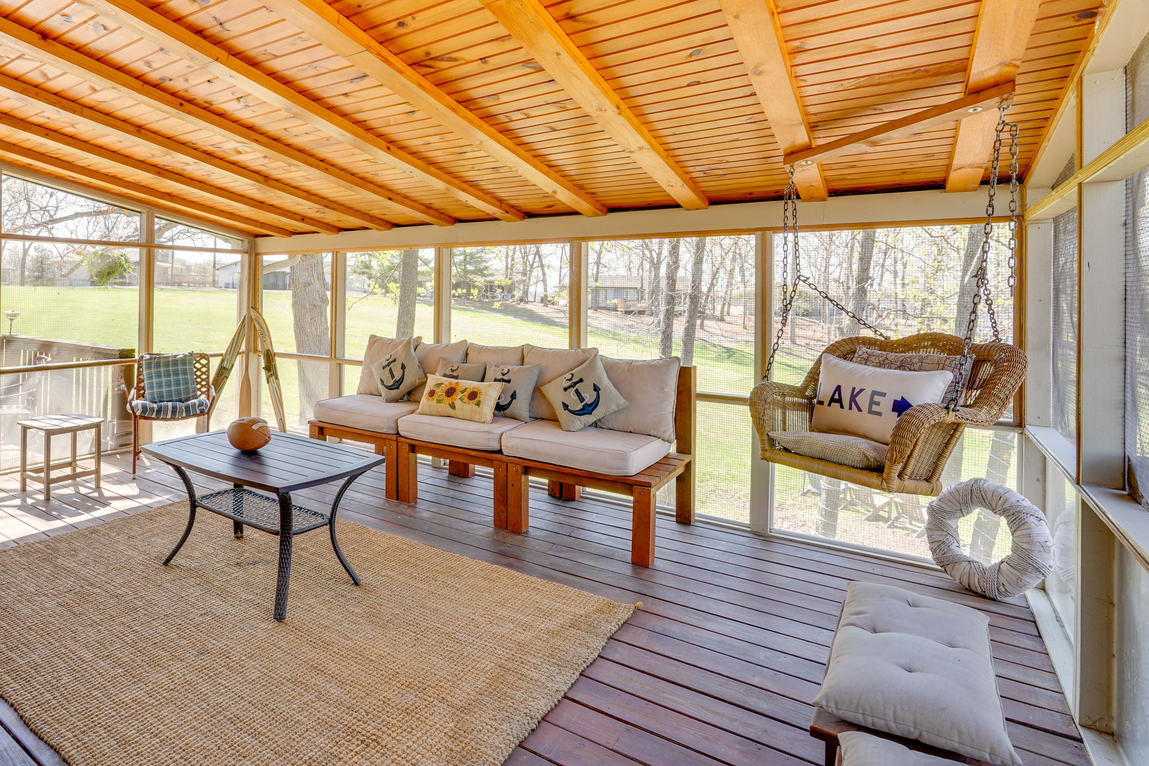Screened Porch | Access From Bedrooms