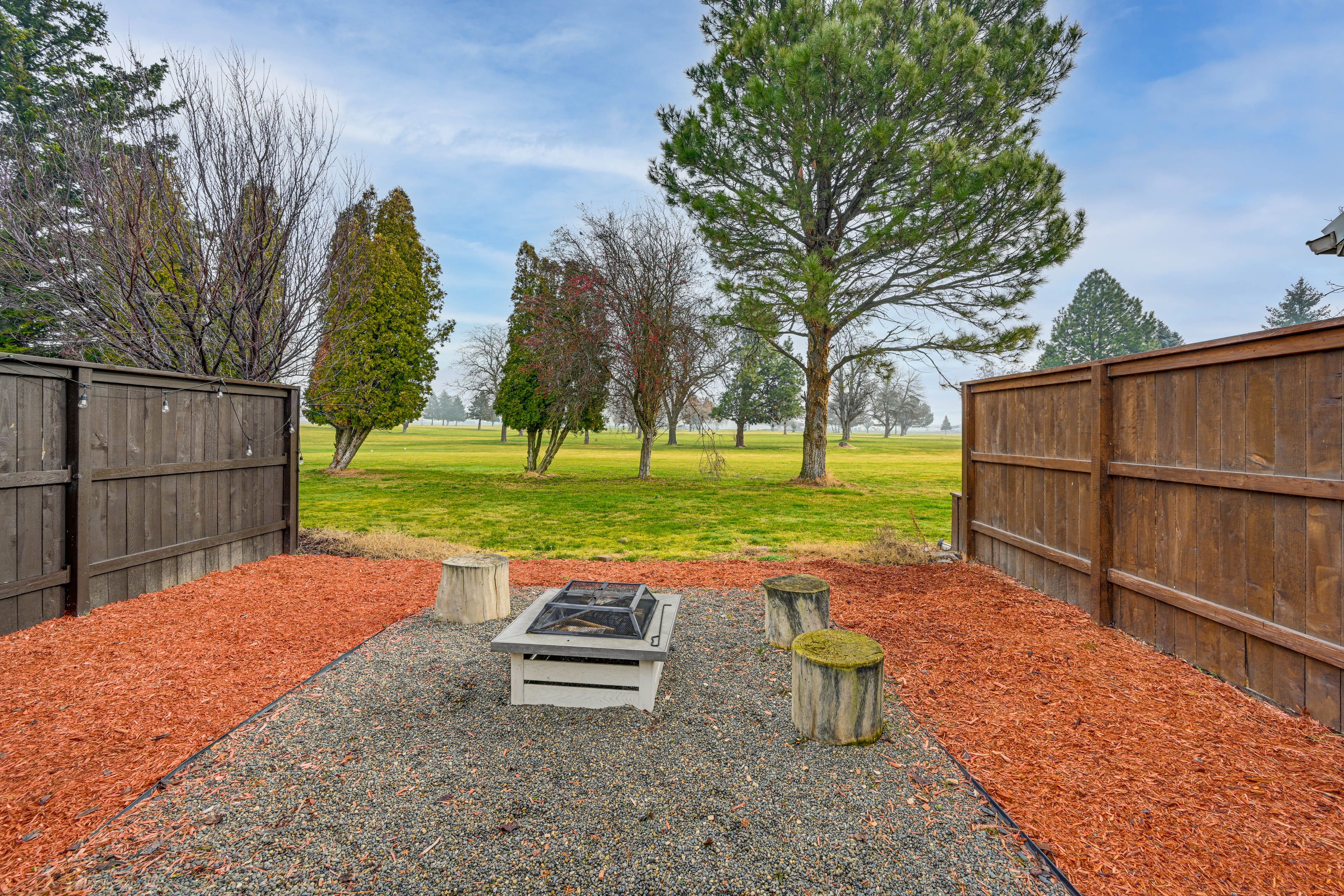 Fire Pit | Golf Course View