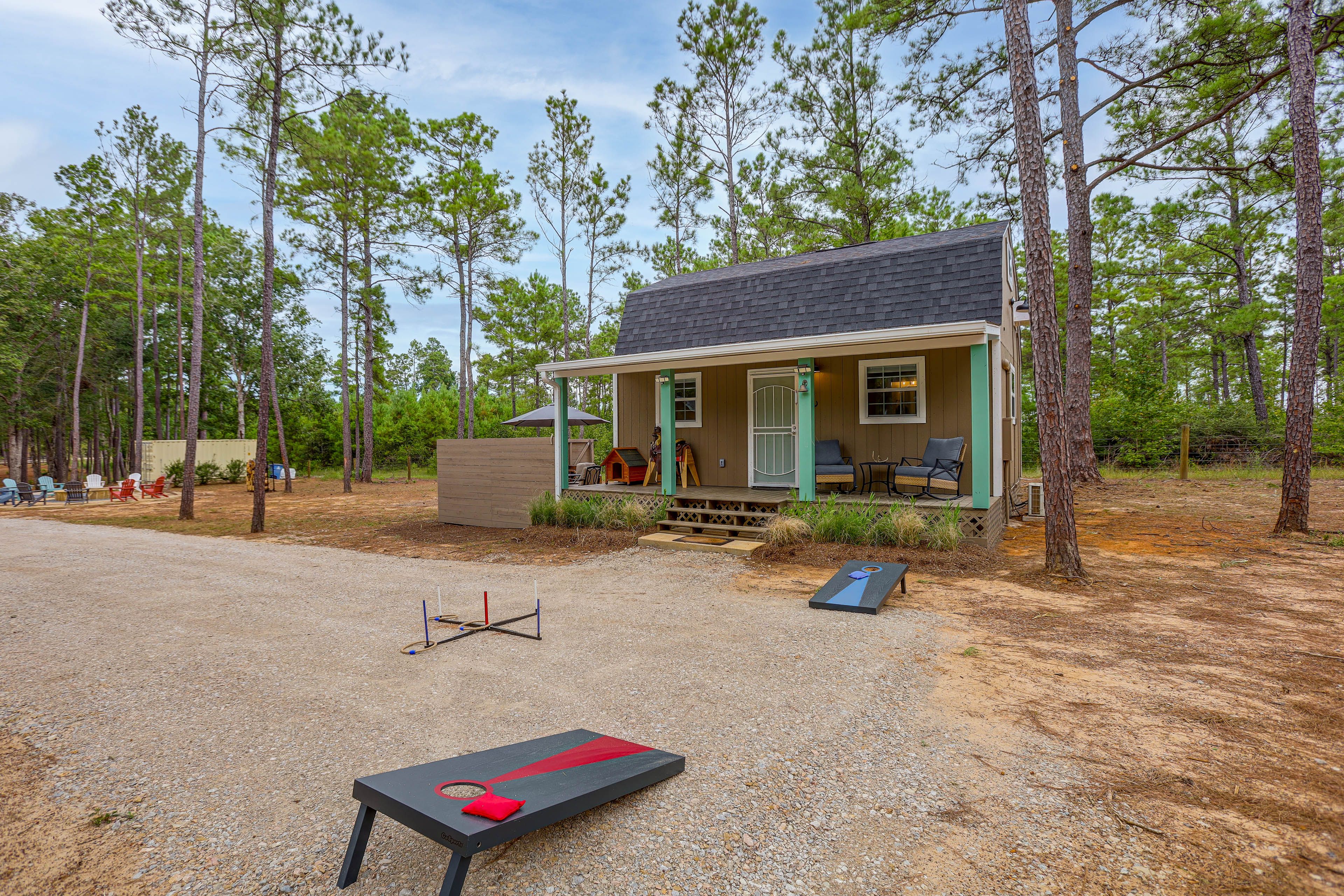 Yard Games Shared With the Main House
