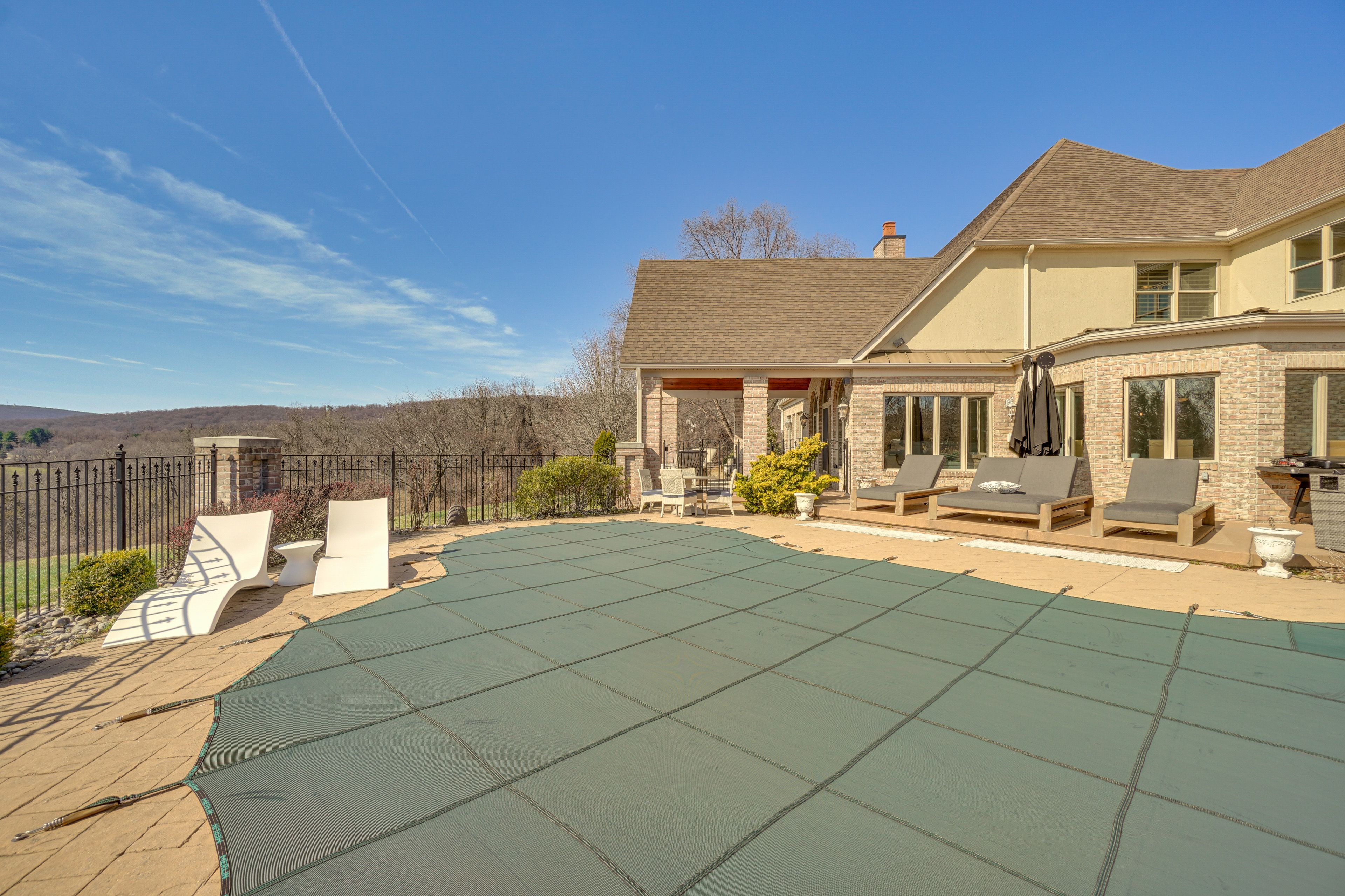 Property Exterior | Private Yard w/ Heated Pool