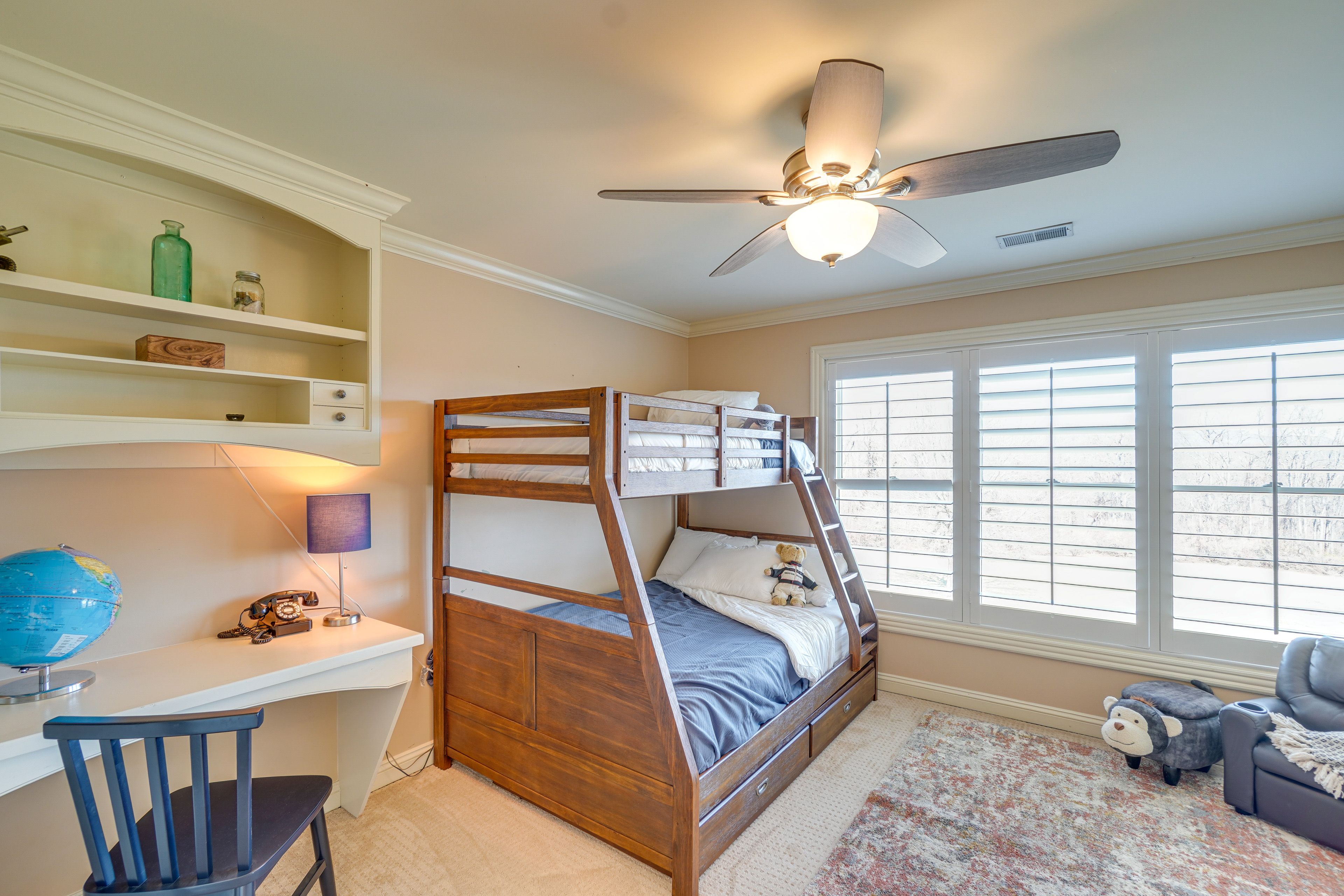 Bedroom 4 | 2nd Floor | Twin/Full Bunk Bed