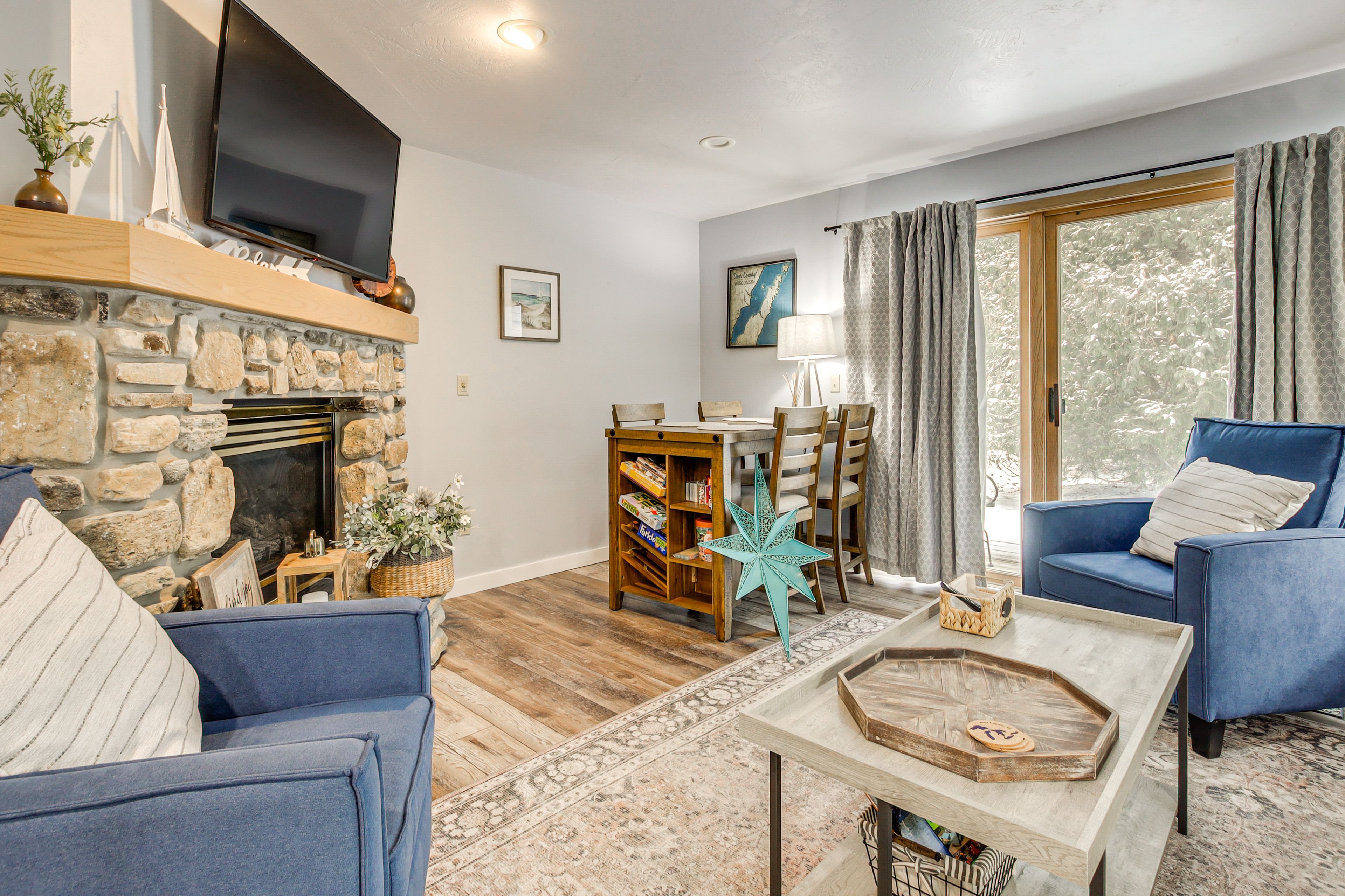 Fish Creek Vacation Rental | 2BR | 1.5BA | 900 Sq Ft