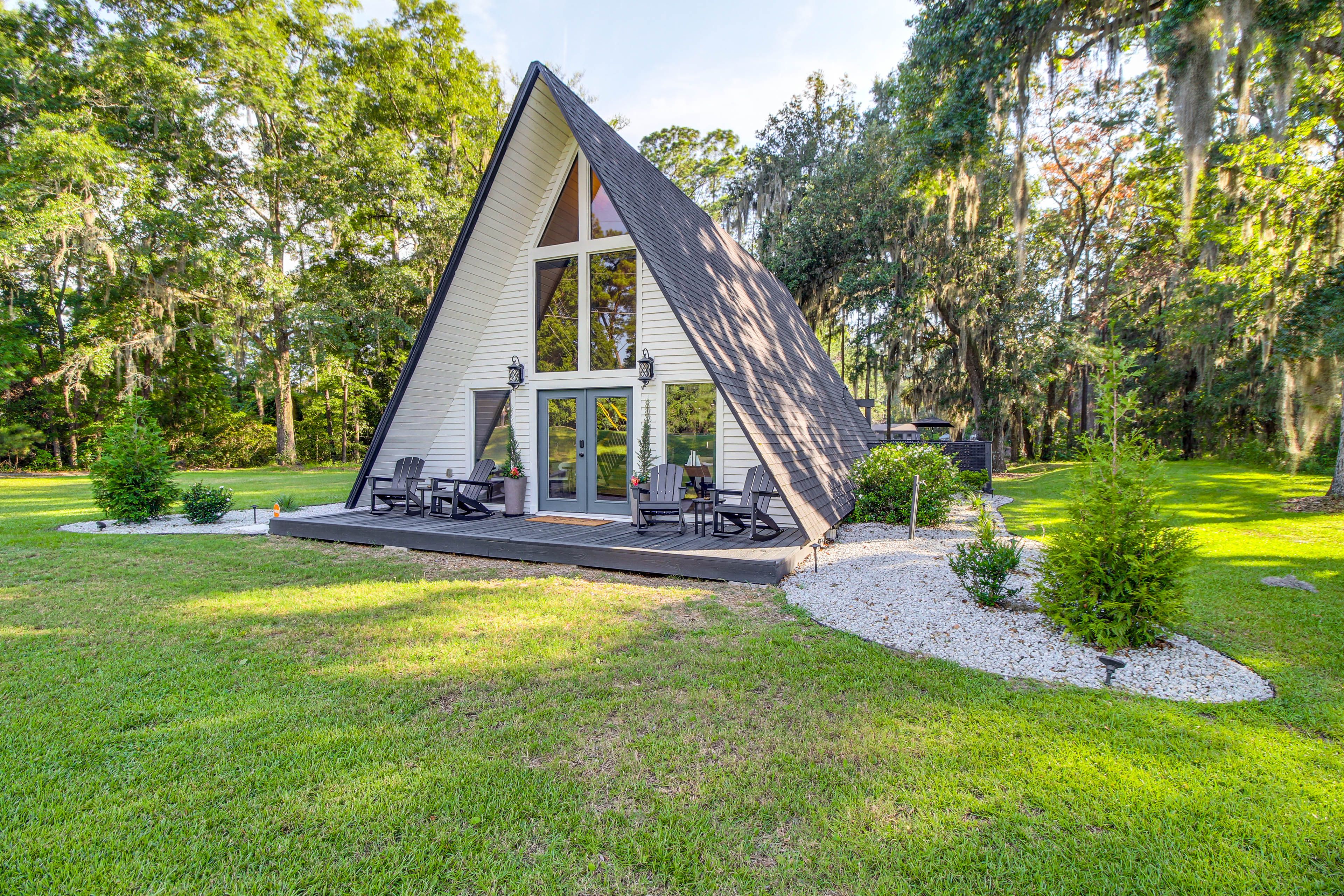 Front Exterior | Front Porch w/ Seating