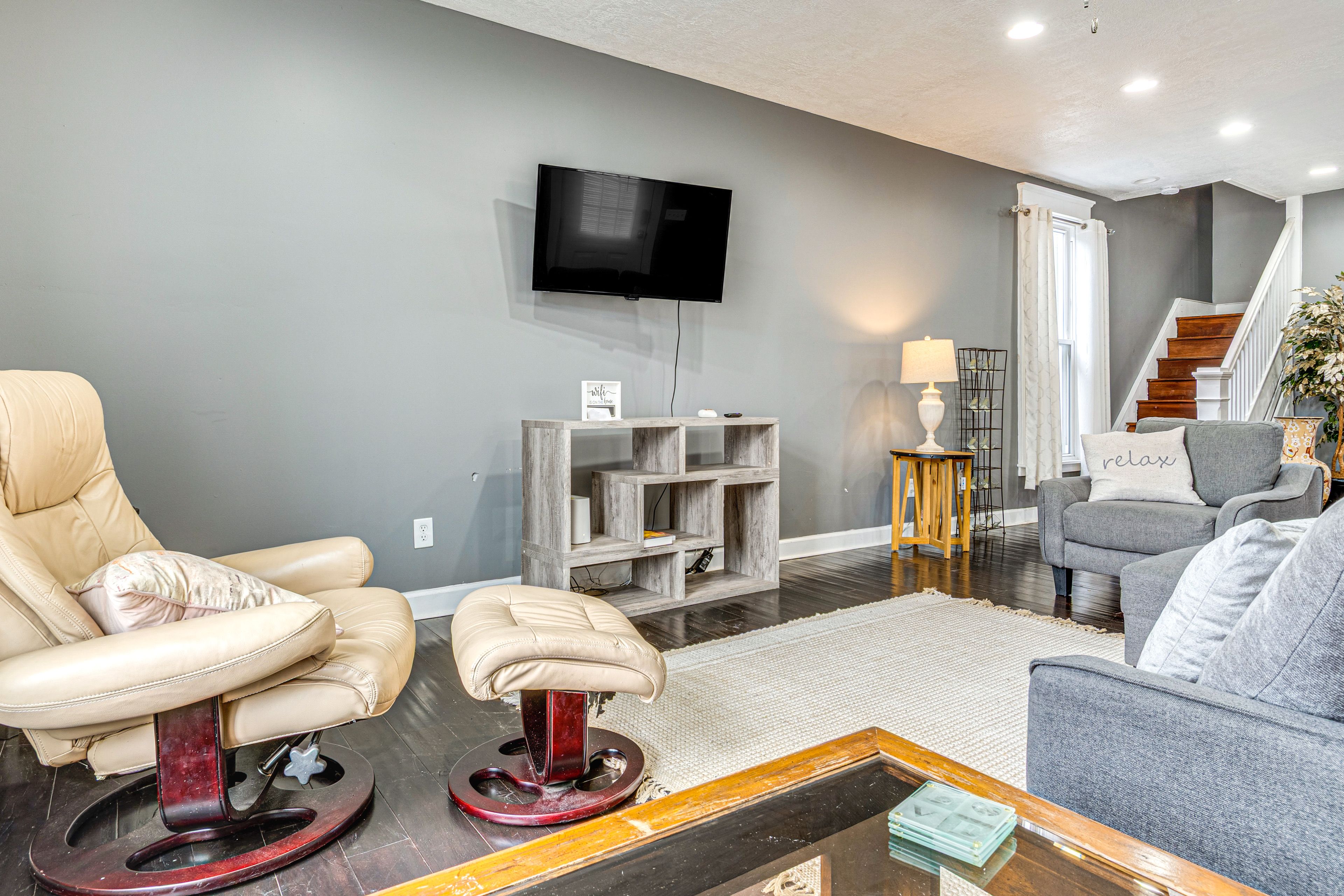 Living Room | 1st Floor | Full Sleeper Sofa