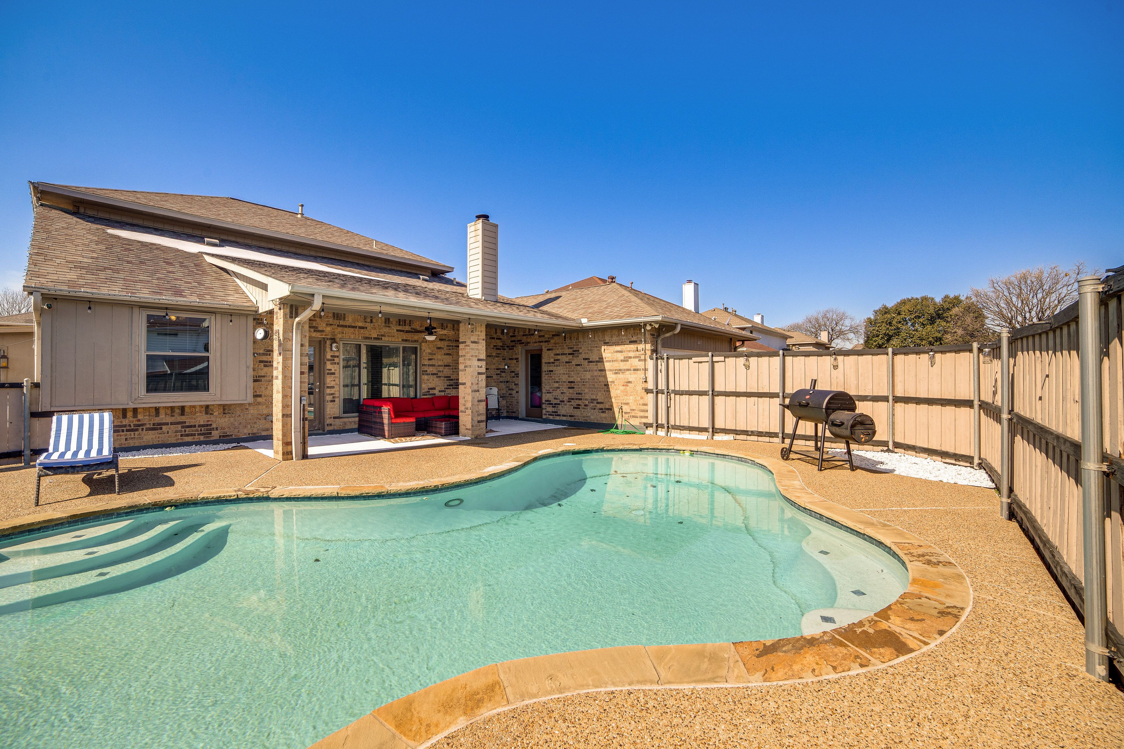 Rowlett Vacation Rental | 4BR | 2.5BA | 2,623 Sq Ft