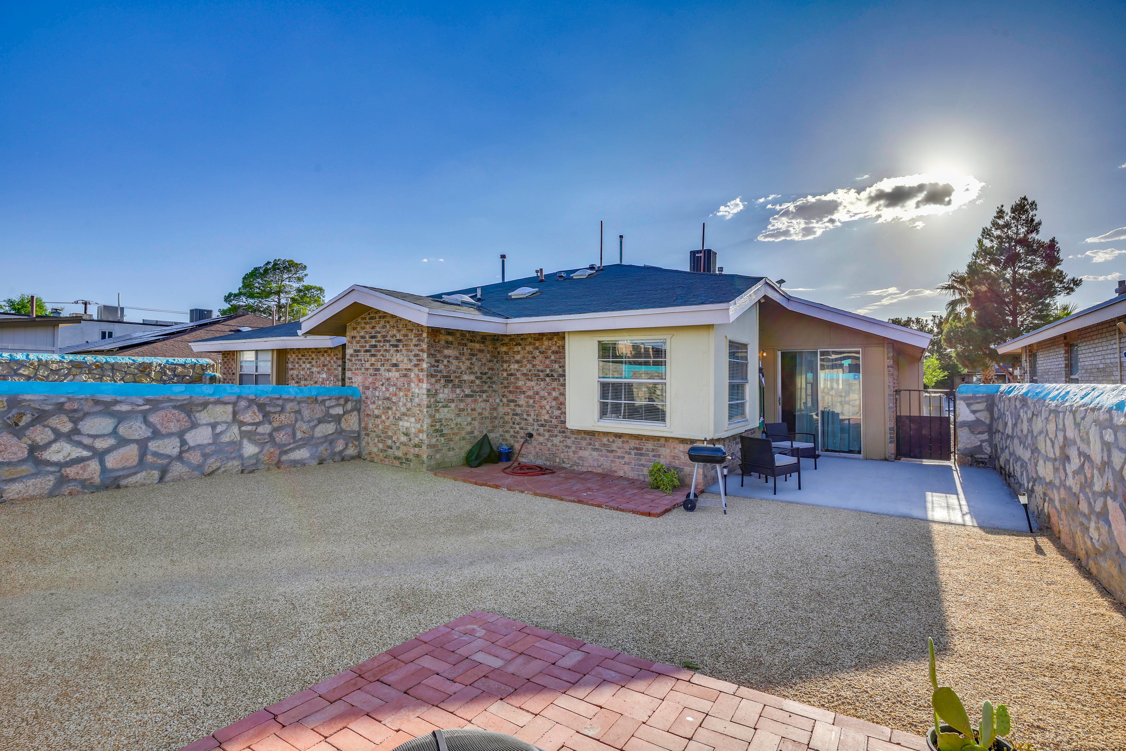 Private Backyard | Furnished Patio | Fire Pit