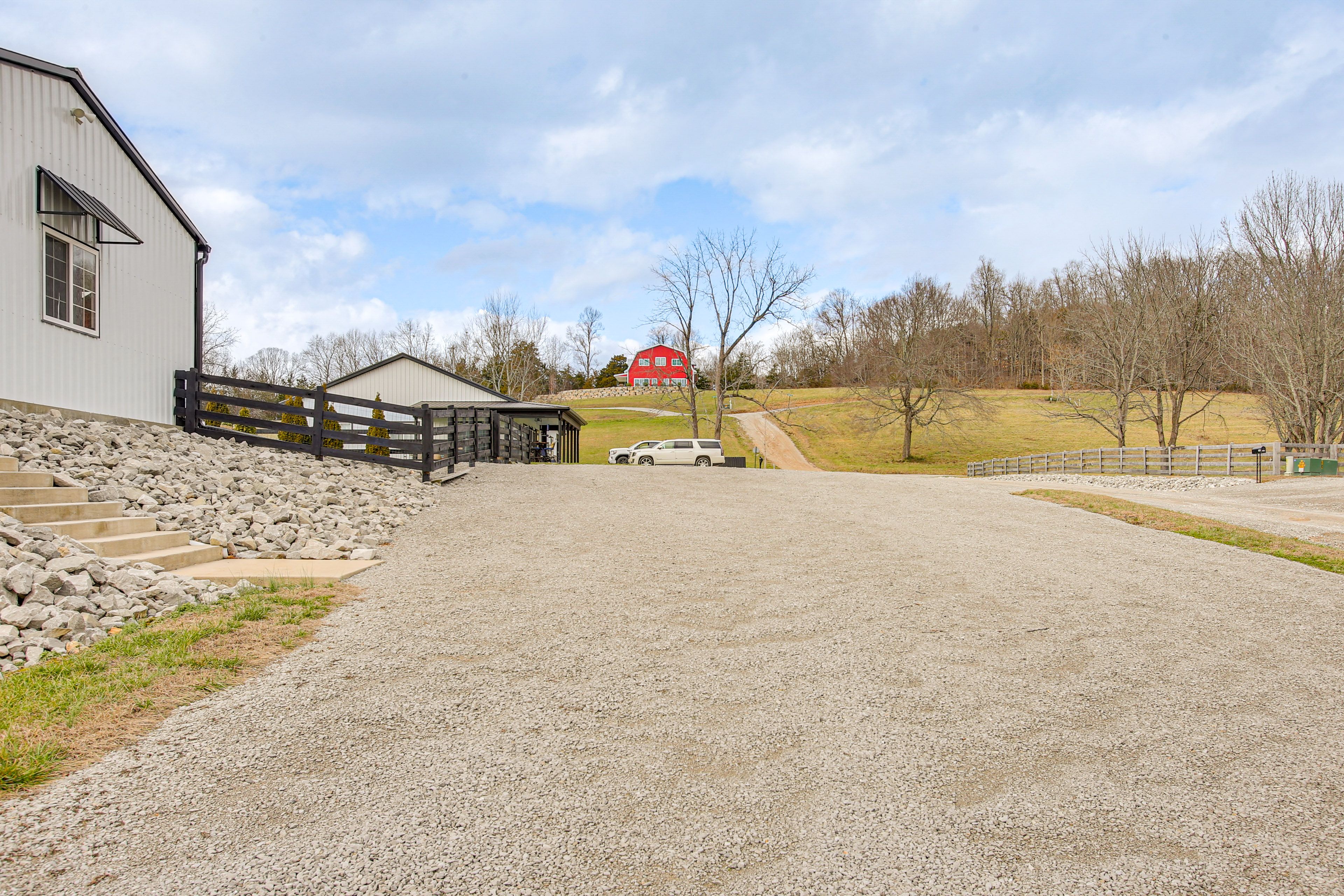 Parking | Driveway (4 Vehicles) | Boat Parking | No RVs/Camper Trailers