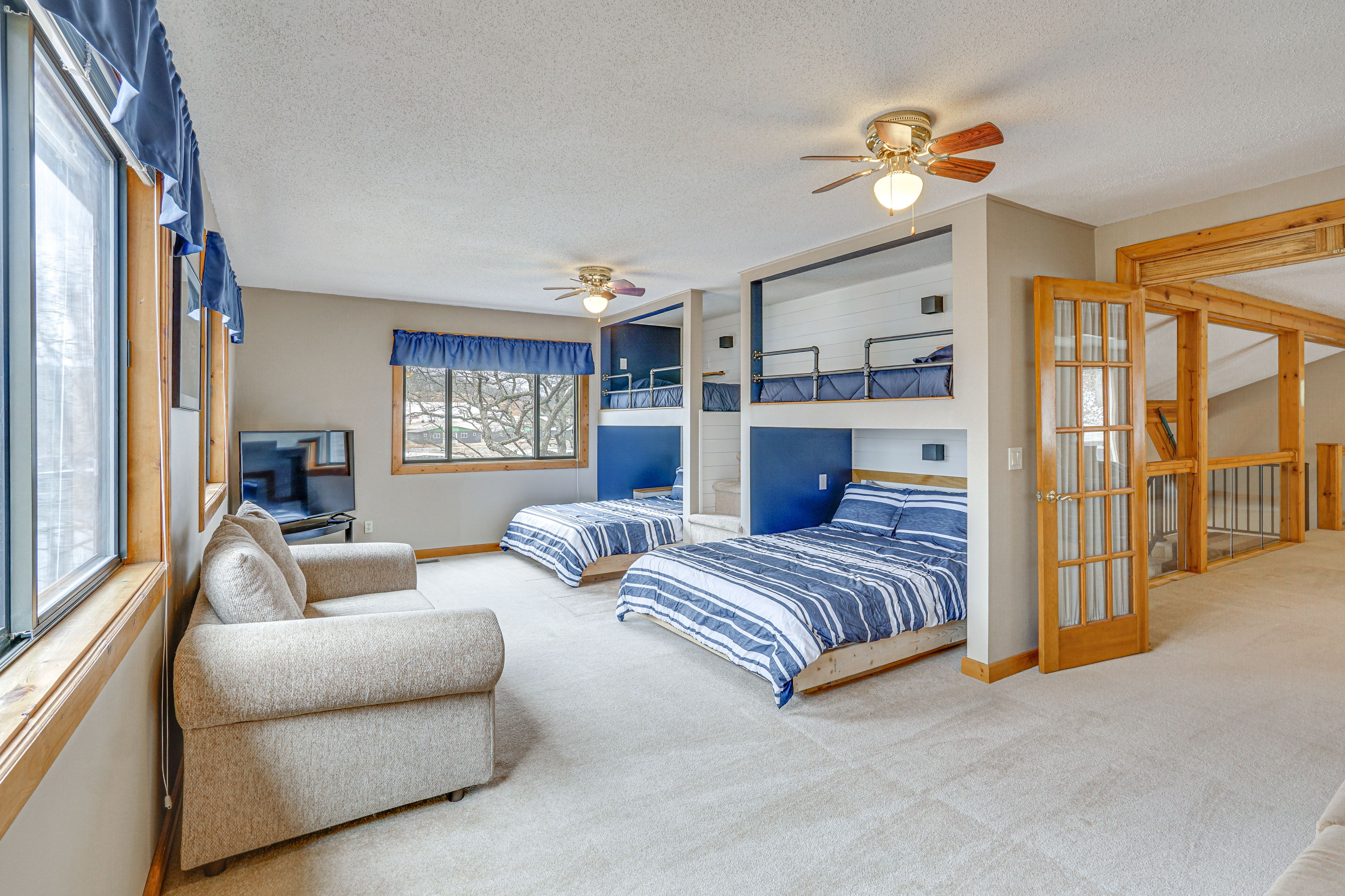 Bedroom 4 | 2 Lofted Twin Beds | 2 Queen Beds