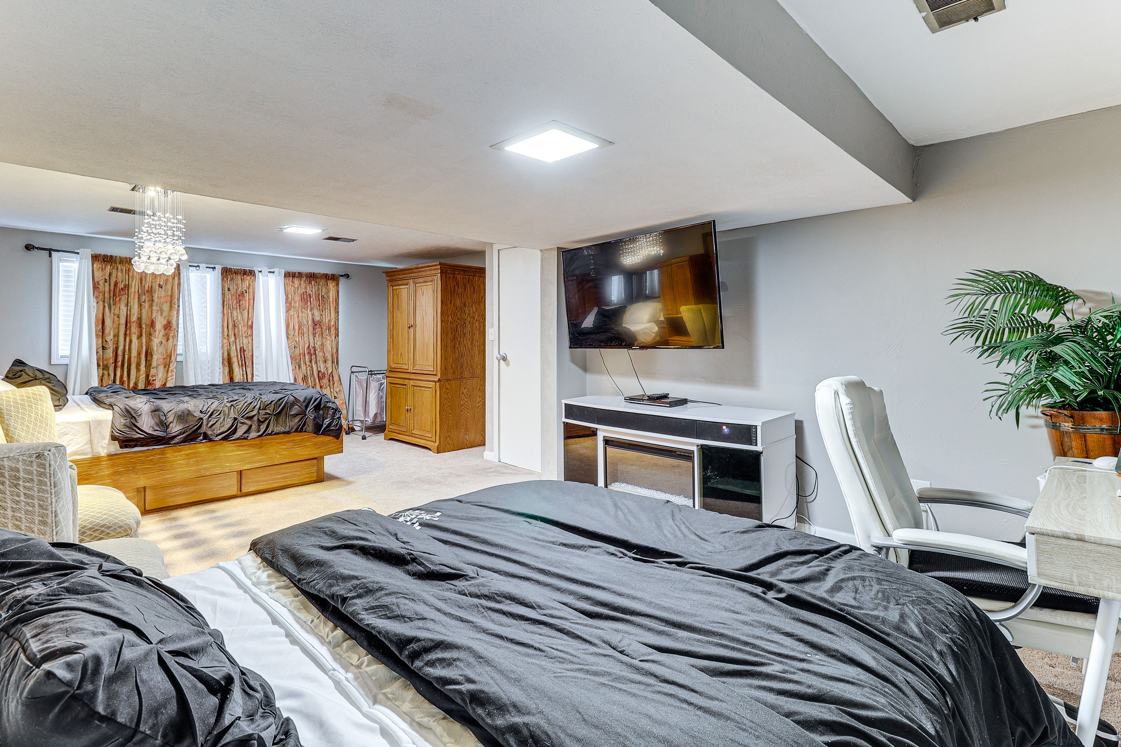 Bedroom 4 | 2 Queen Beds | Lower Level