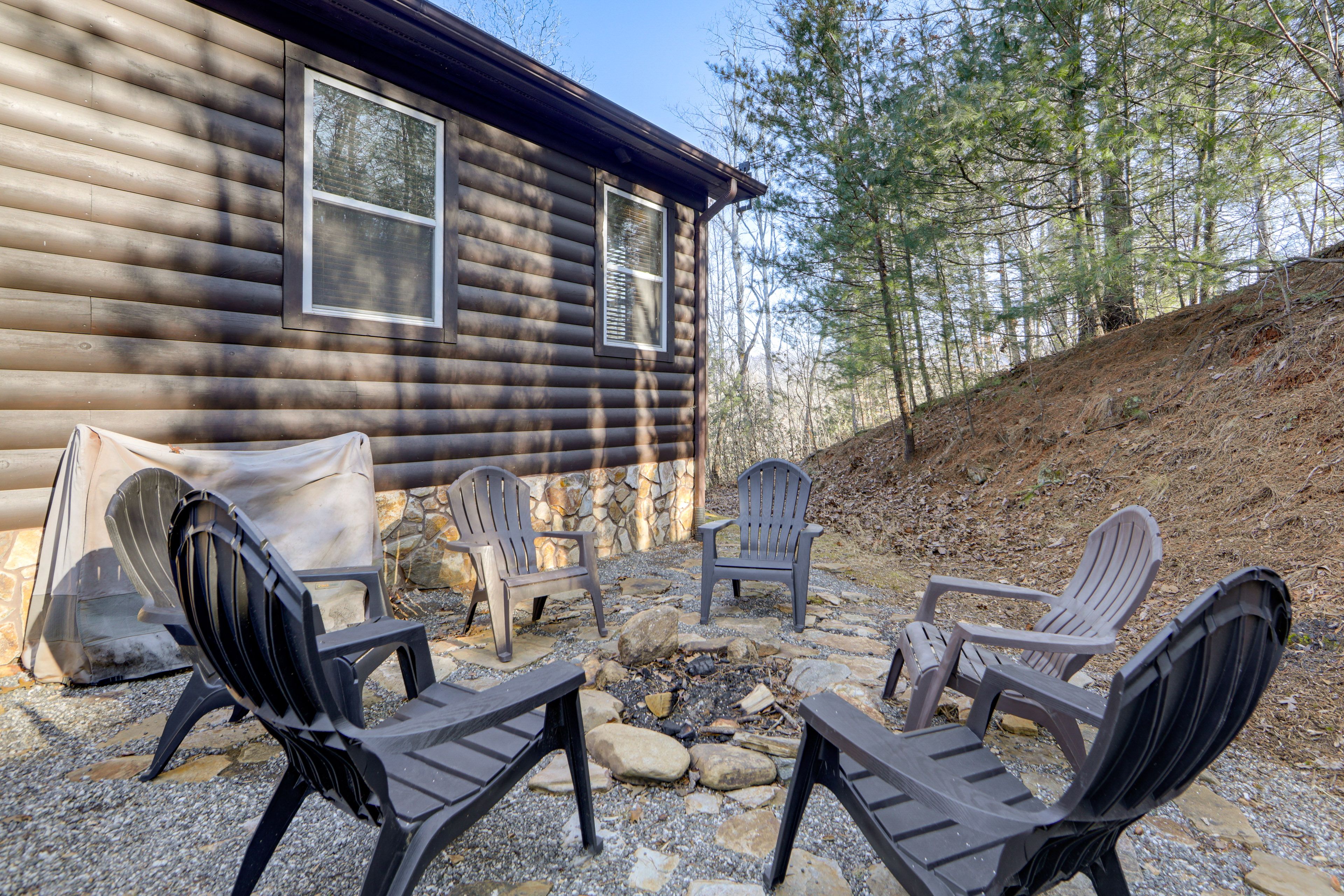 Wood-Burning Fire Pit