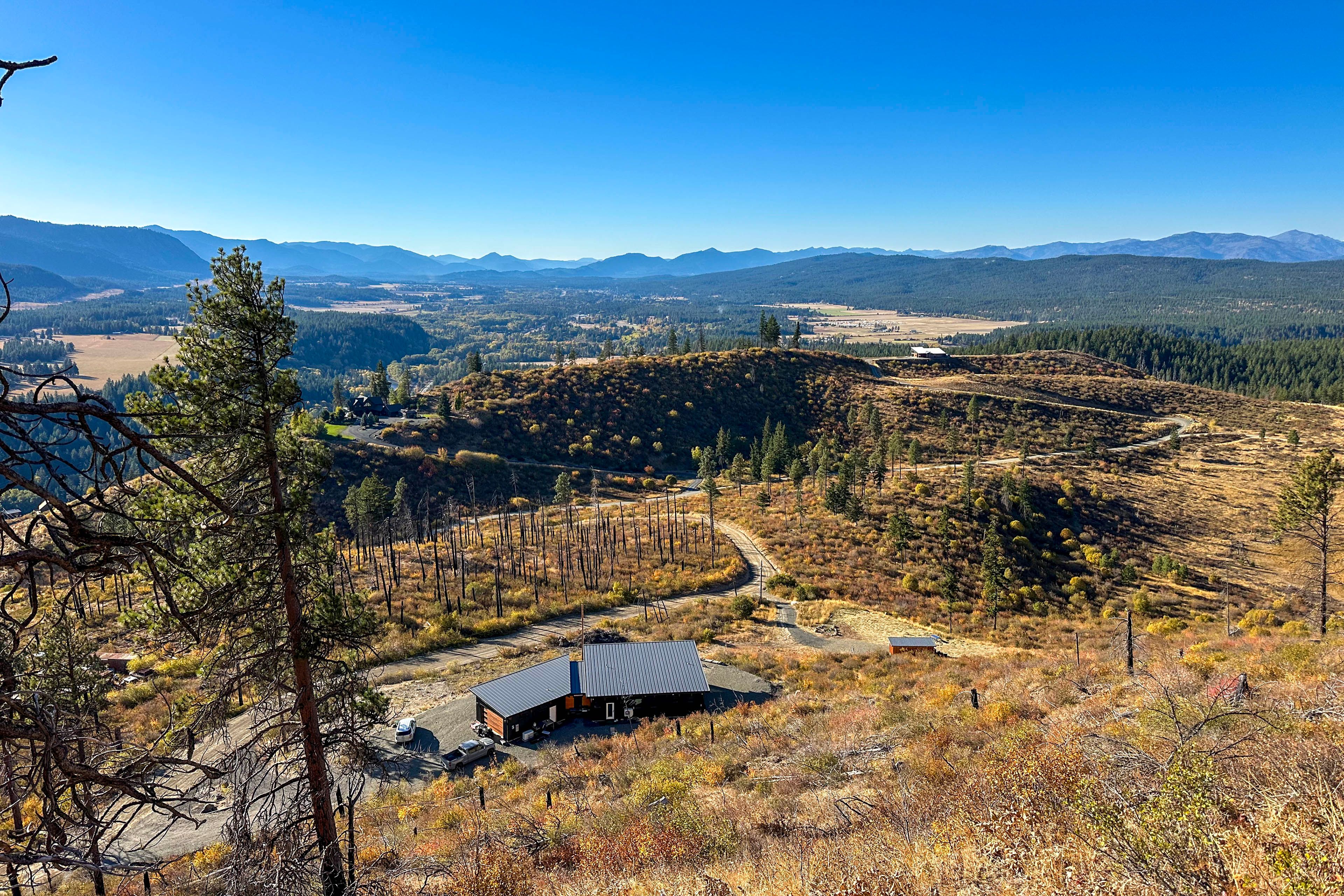 Aerial View of Property