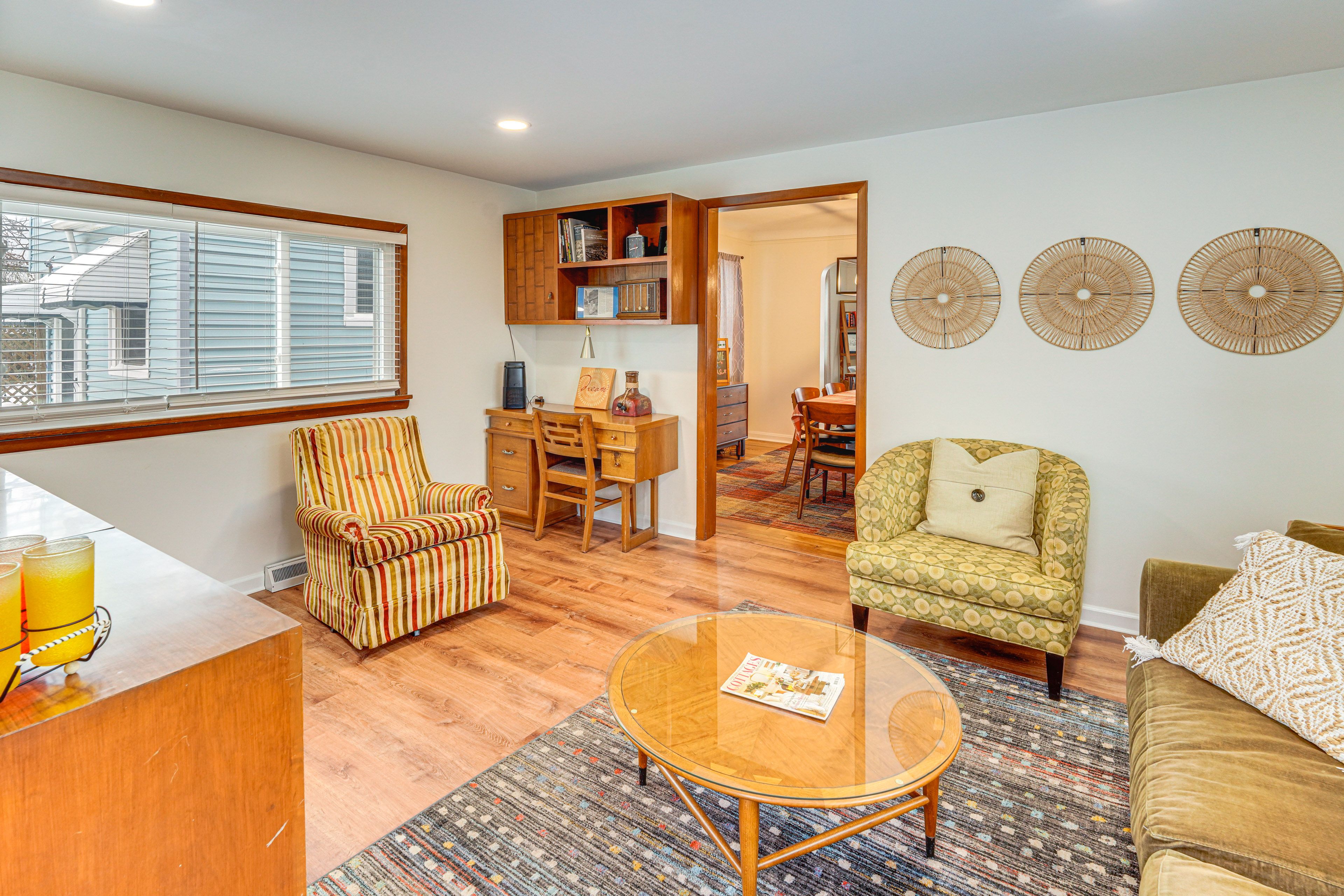 Back Living Area | Addt'l Laptop Workspace | 1st Floor