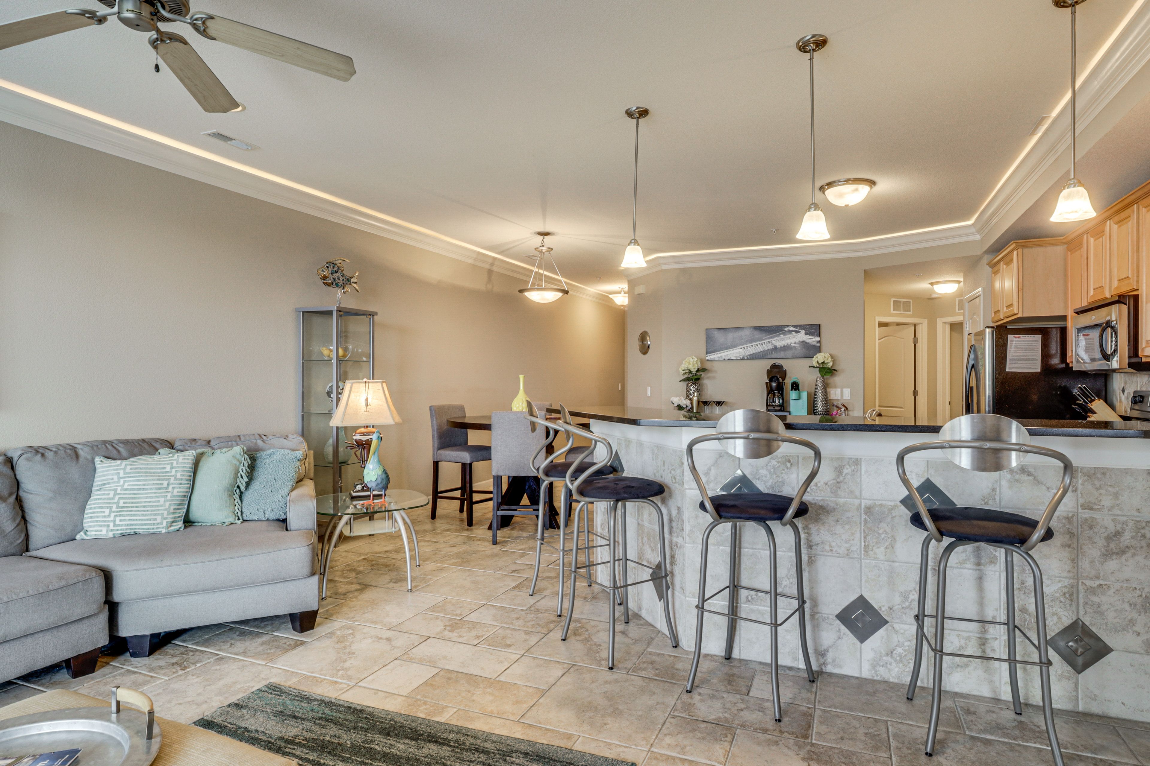Interior | Open Floor Plan | Single-Story Unit