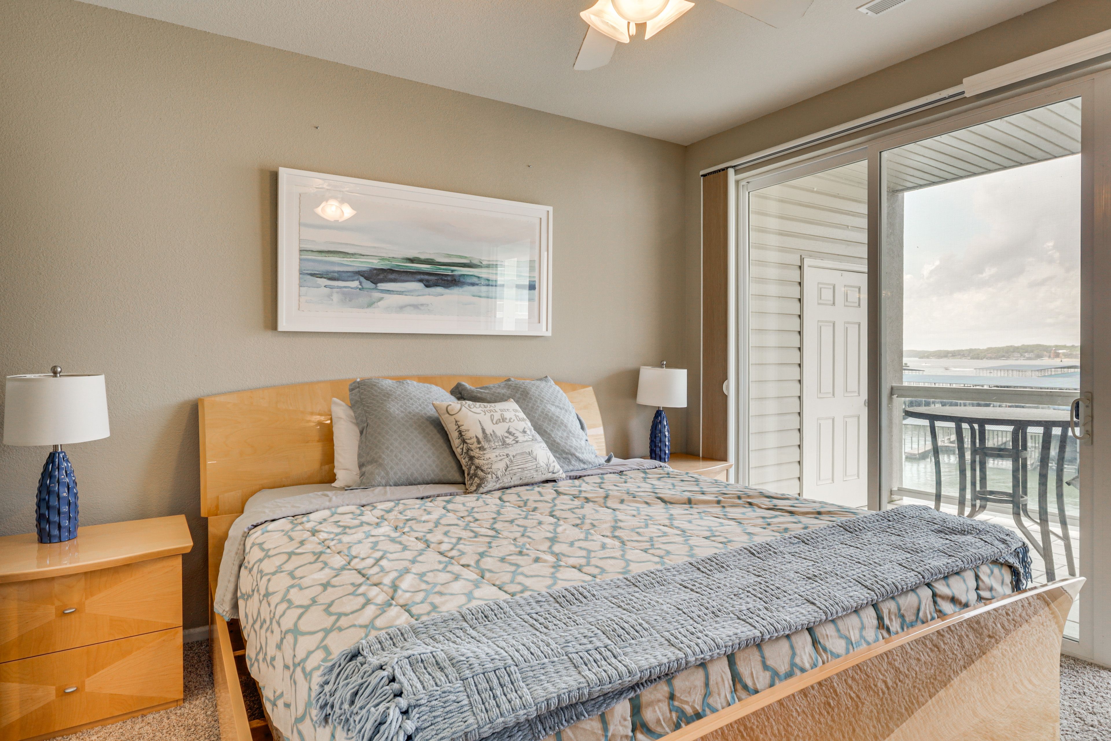 Bedroom 1 | King Bed | En-Suite Bathroom | Balcony Access