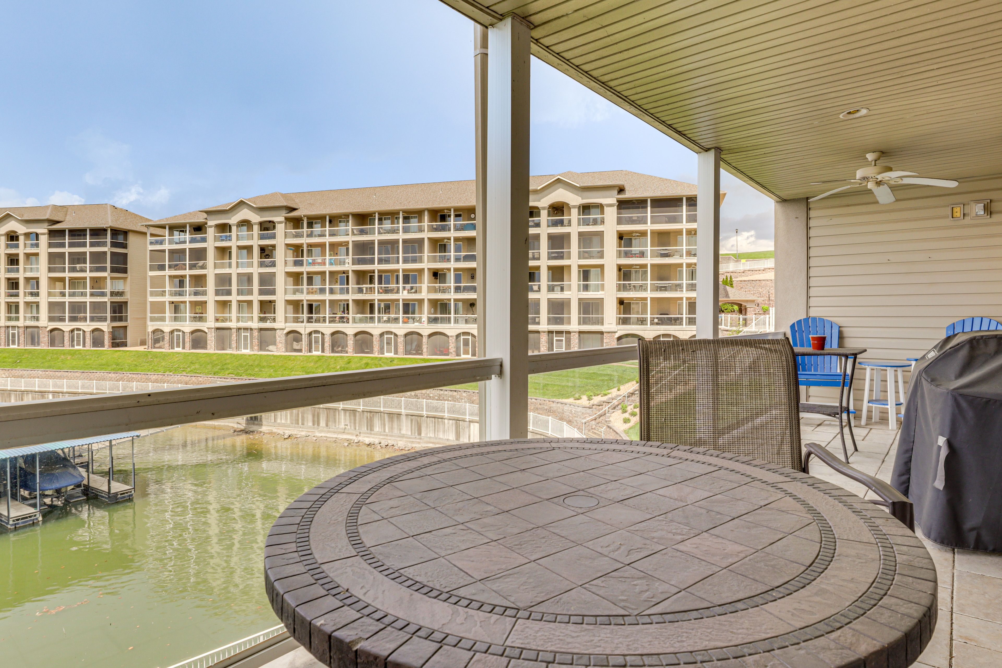 Covered Balcony | Water Views