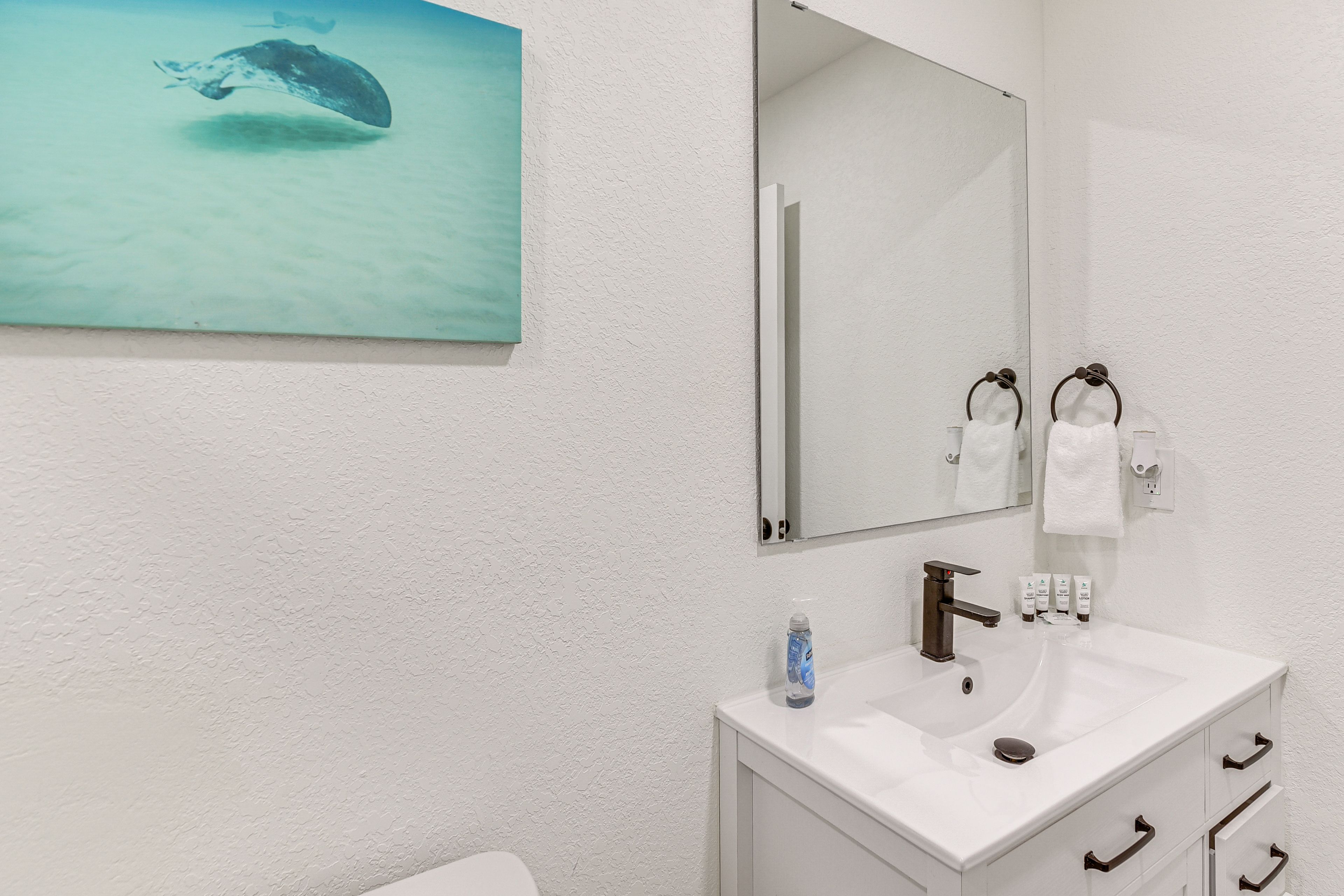 Full Bathroom | Complimentary Toiletries | Towels Provided